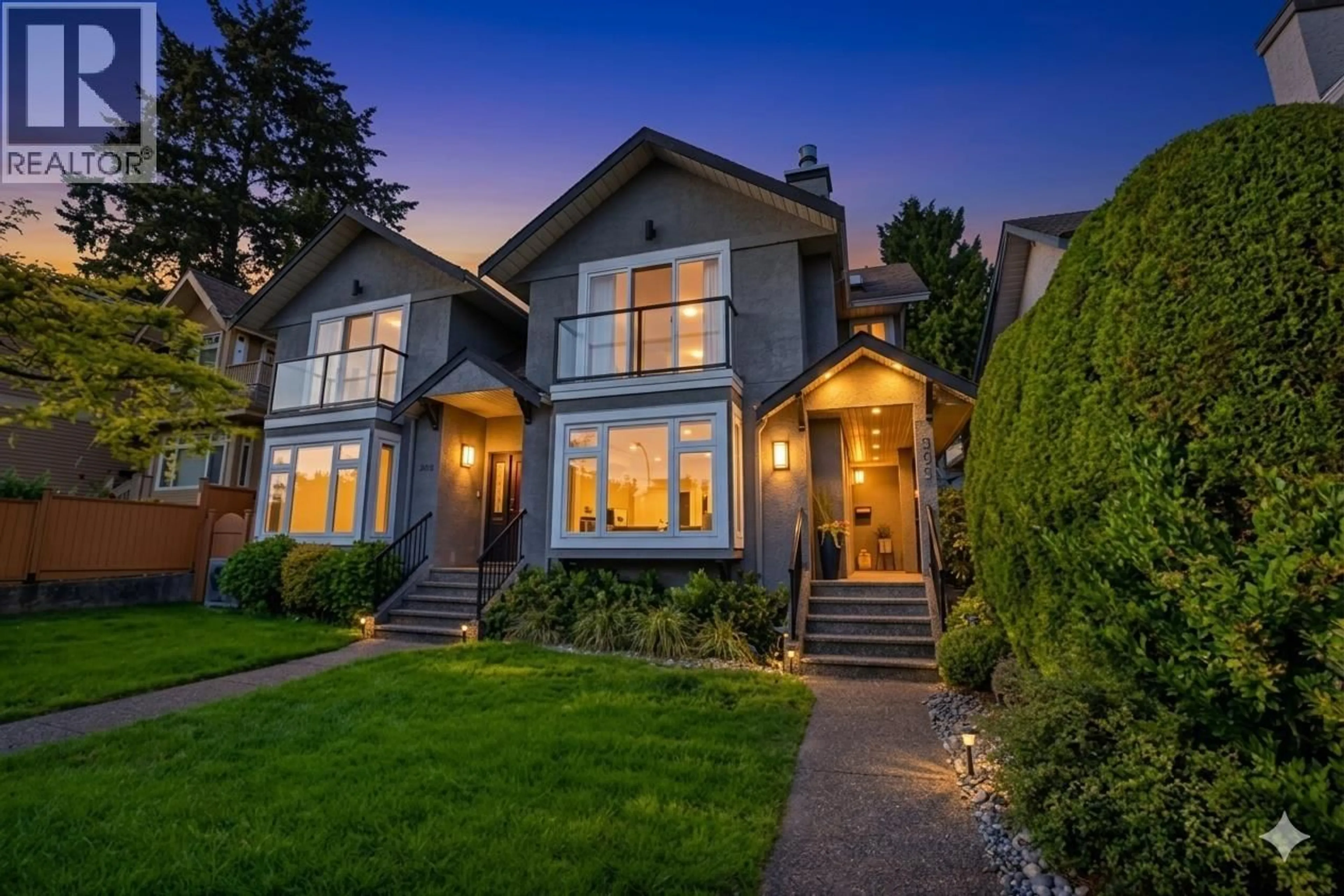 Home with brick exterior material, street for 308 6TH STREET, North Vancouver British Columbia V7L1P6