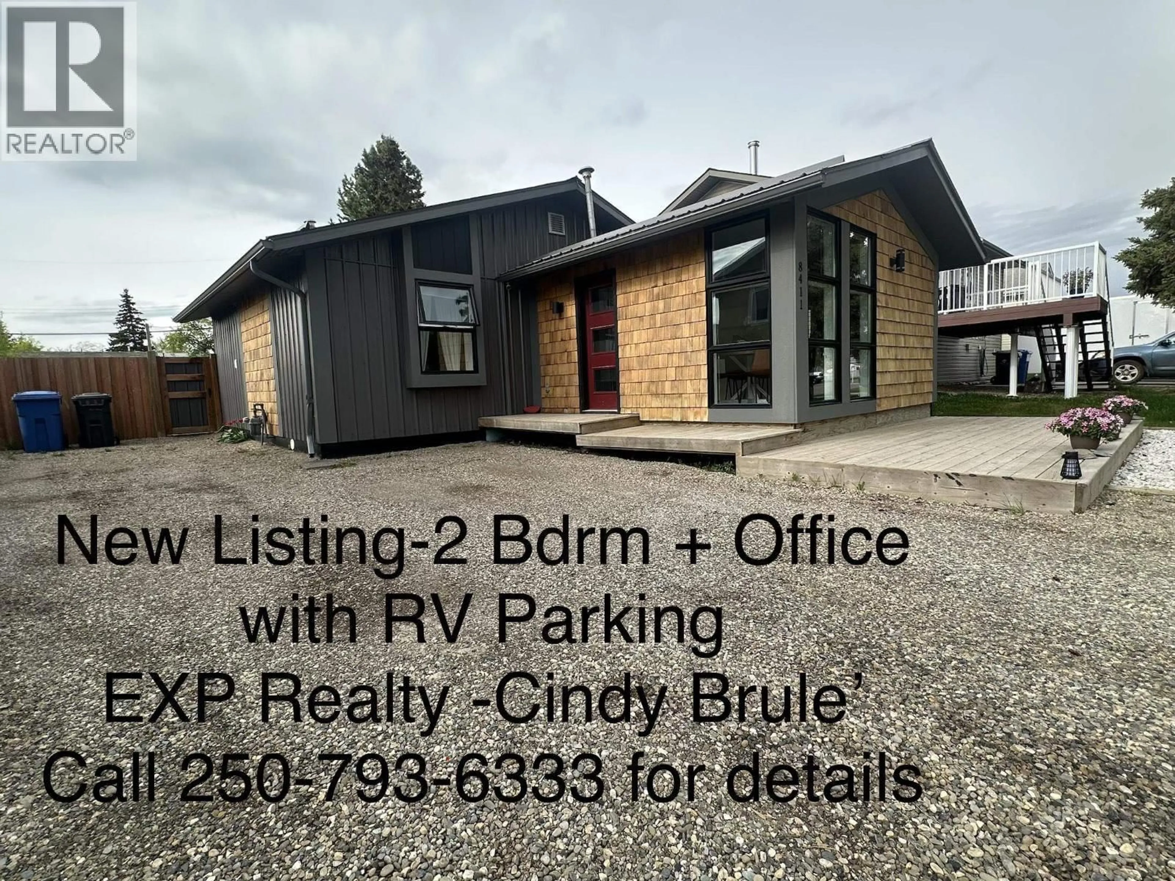 A pic from outside/outdoor area/front of a property/back of a property/a pic from drone, building for 8411 98 AVENUE, Fort St. John British Columbia V1J1P6