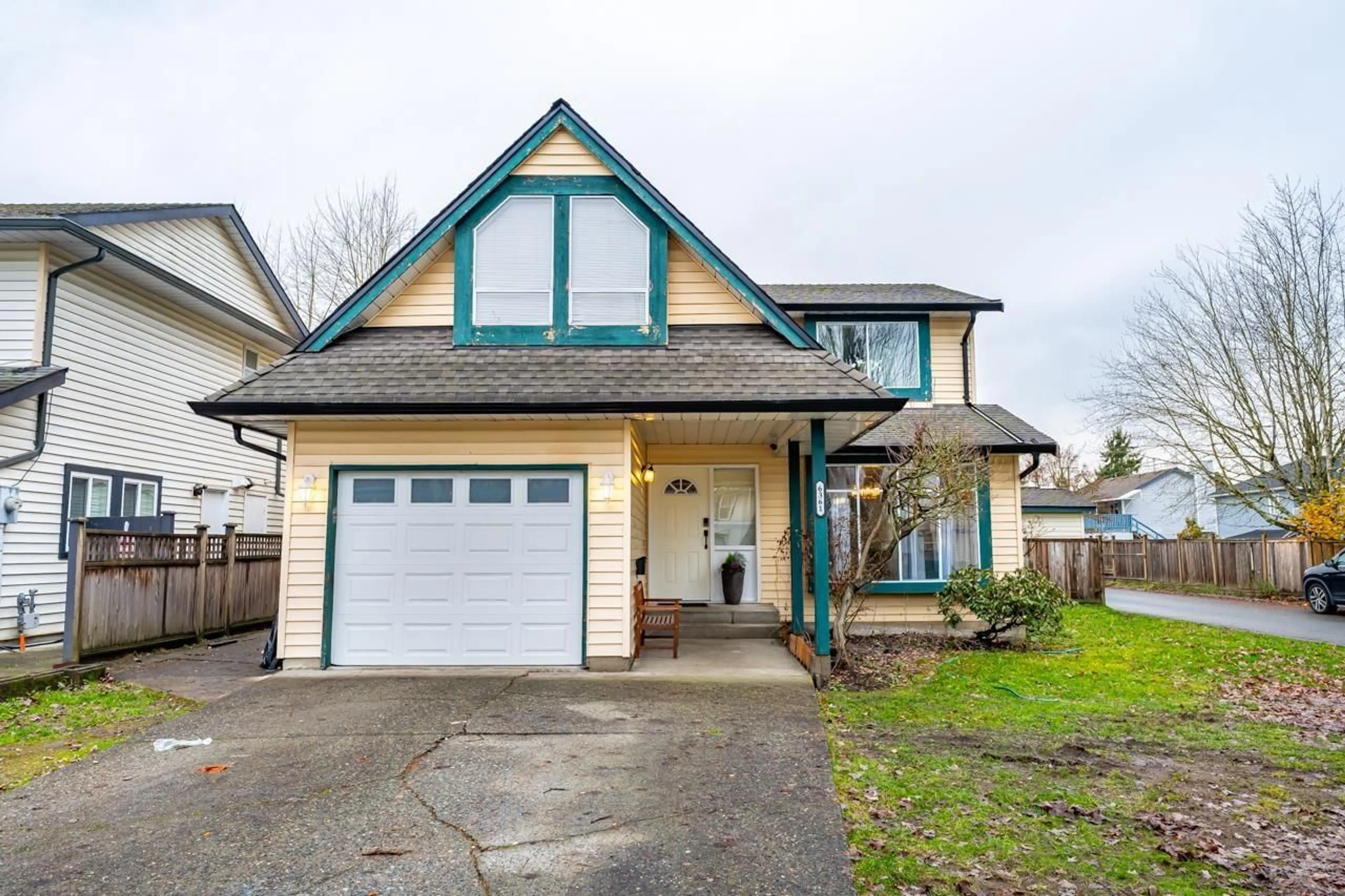 Home with vinyl exterior material, street for 6361 172 STREET, Surrey British Columbia V3S7C4