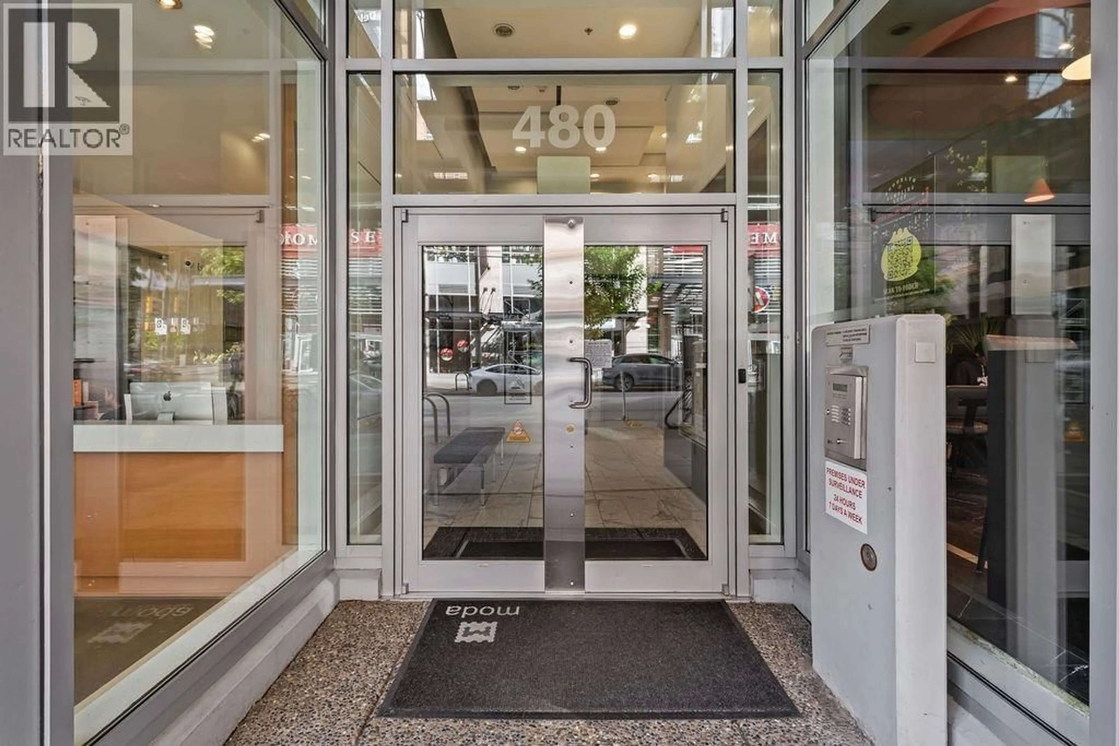 Lobby for 607 - 480 ROBSON STREET, Vancouver British Columbia V6B1S1
