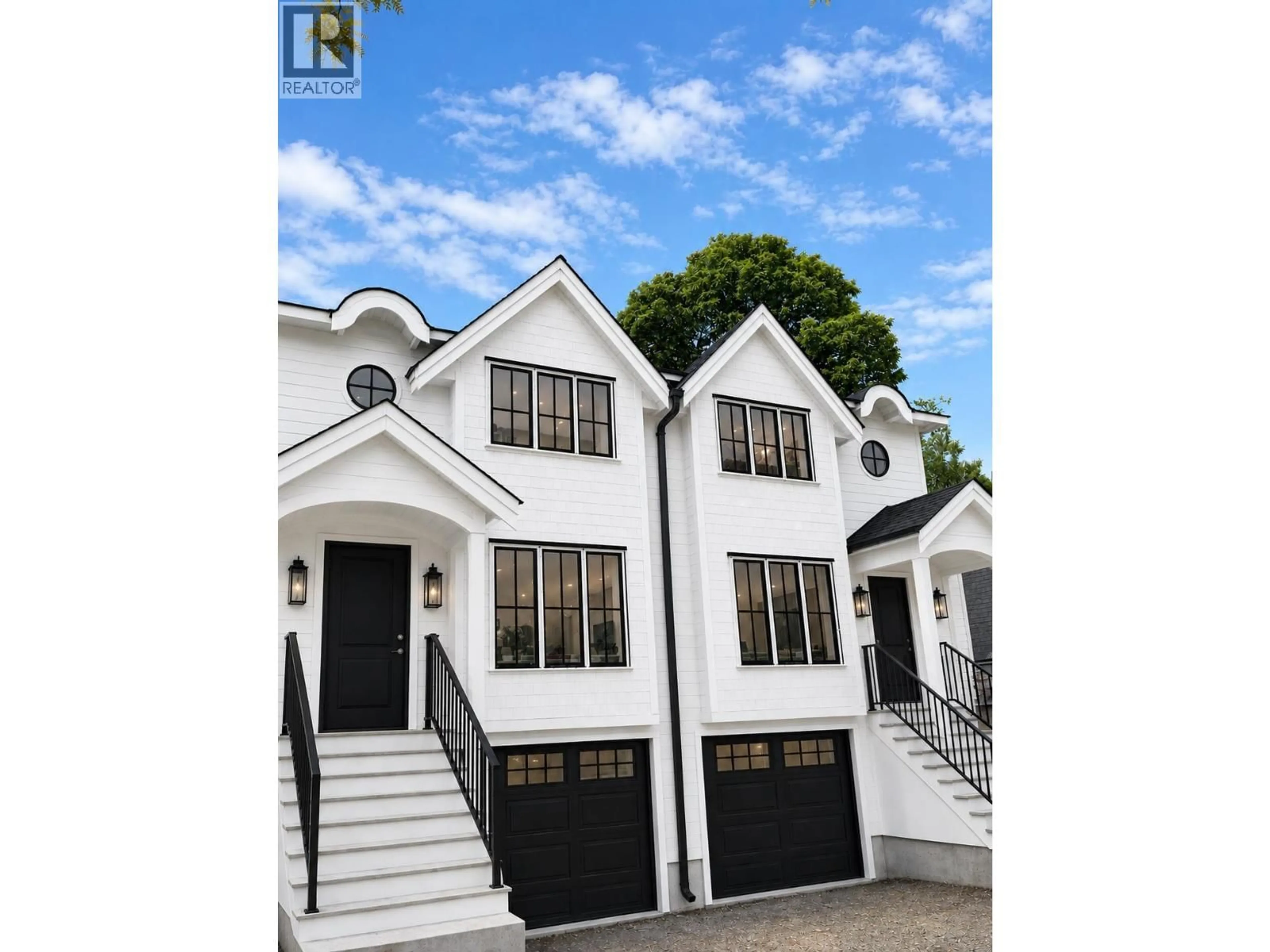 Home with vinyl exterior material, street for 1 - 1065 RIDLEY DRIVE, Burnaby British Columbia V5A2N7