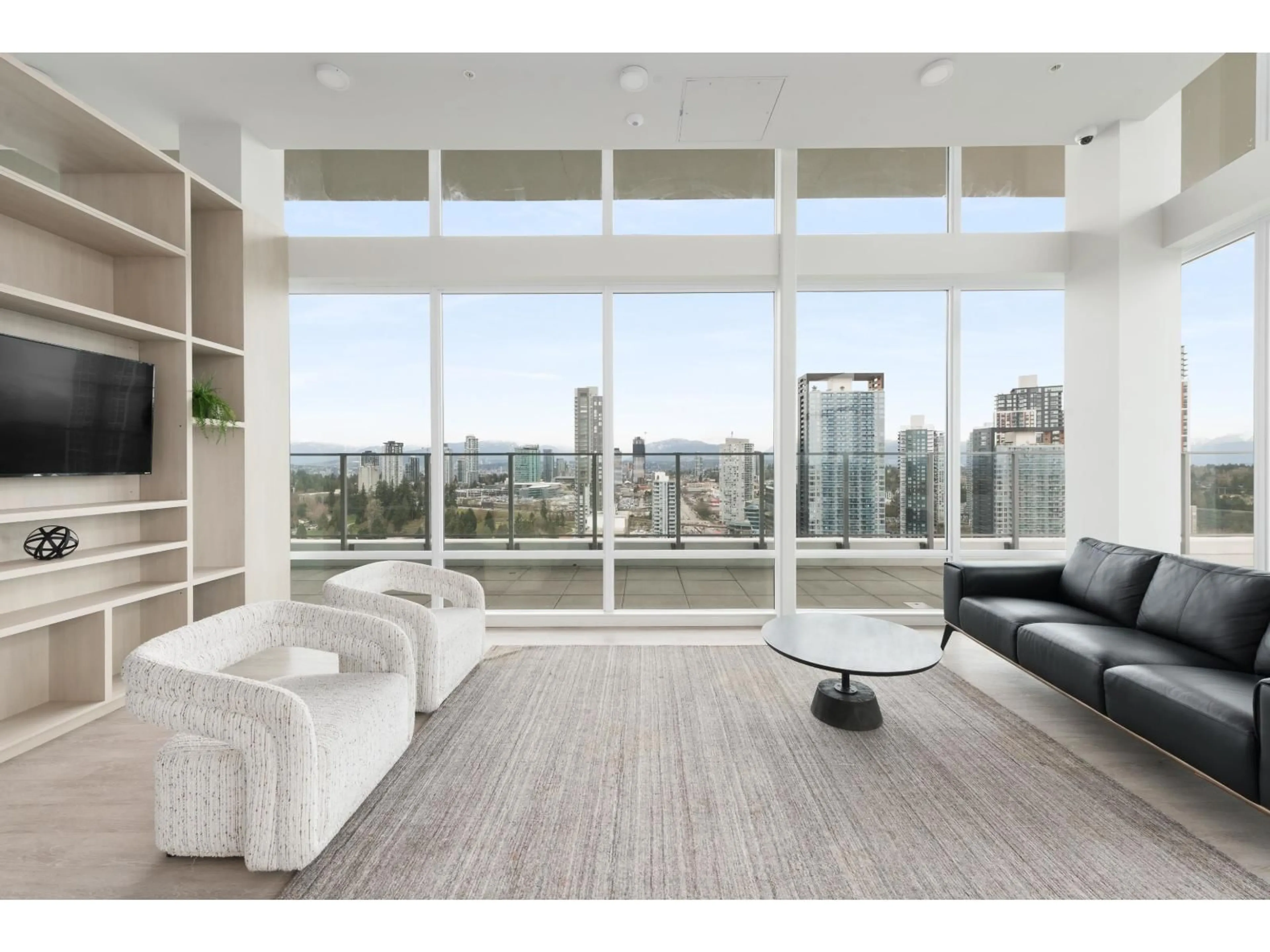 Living room with furniture, unknown for 215 - 9675 KING GEORGE BOULEVARD, Surrey British Columbia V3T0T7
