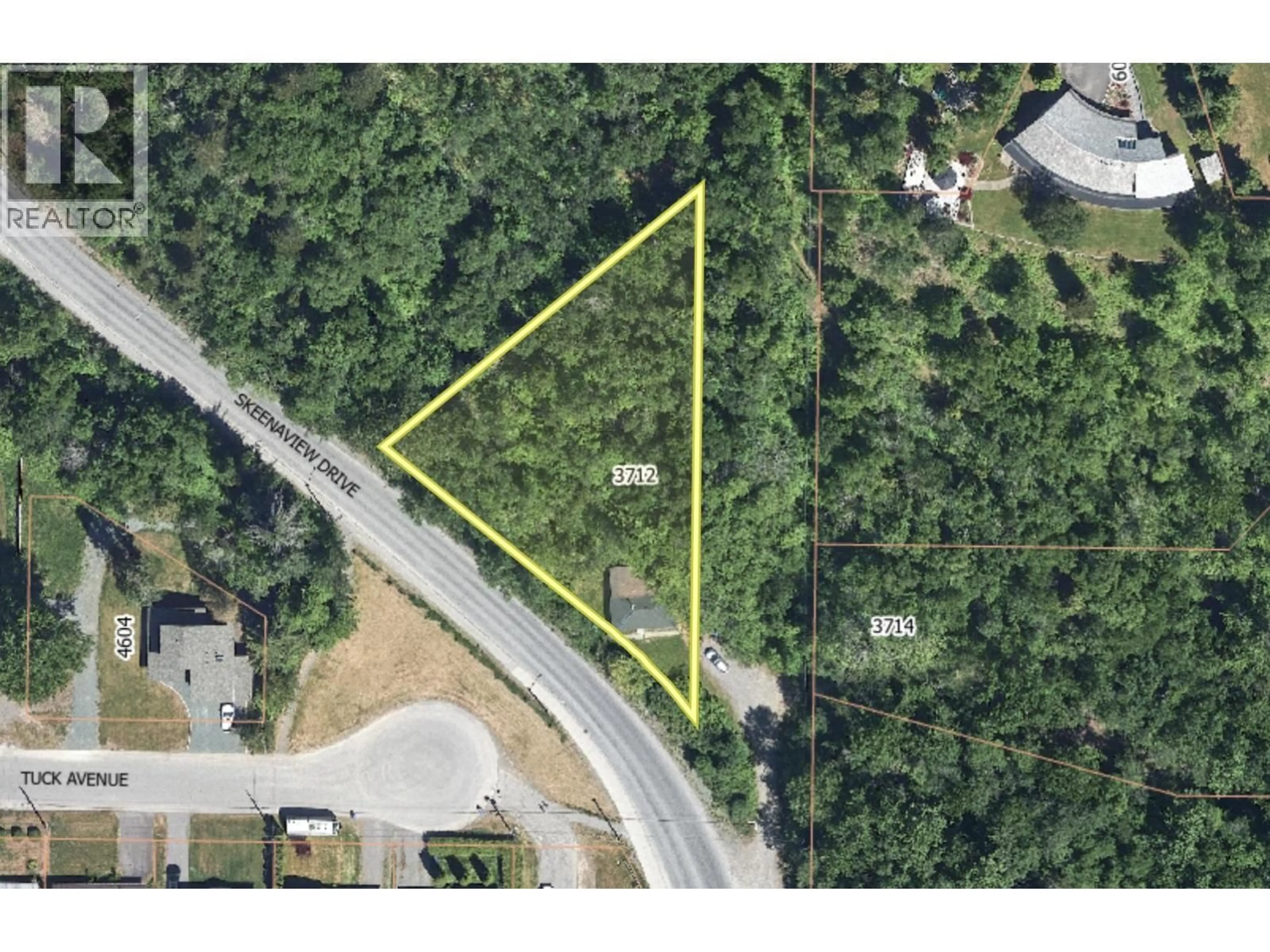 A pic from outside/outdoor area/front of a property/back of a property/a pic from drone, street for 3712 KALUM STREET, Terrace British Columbia V8G2P7
