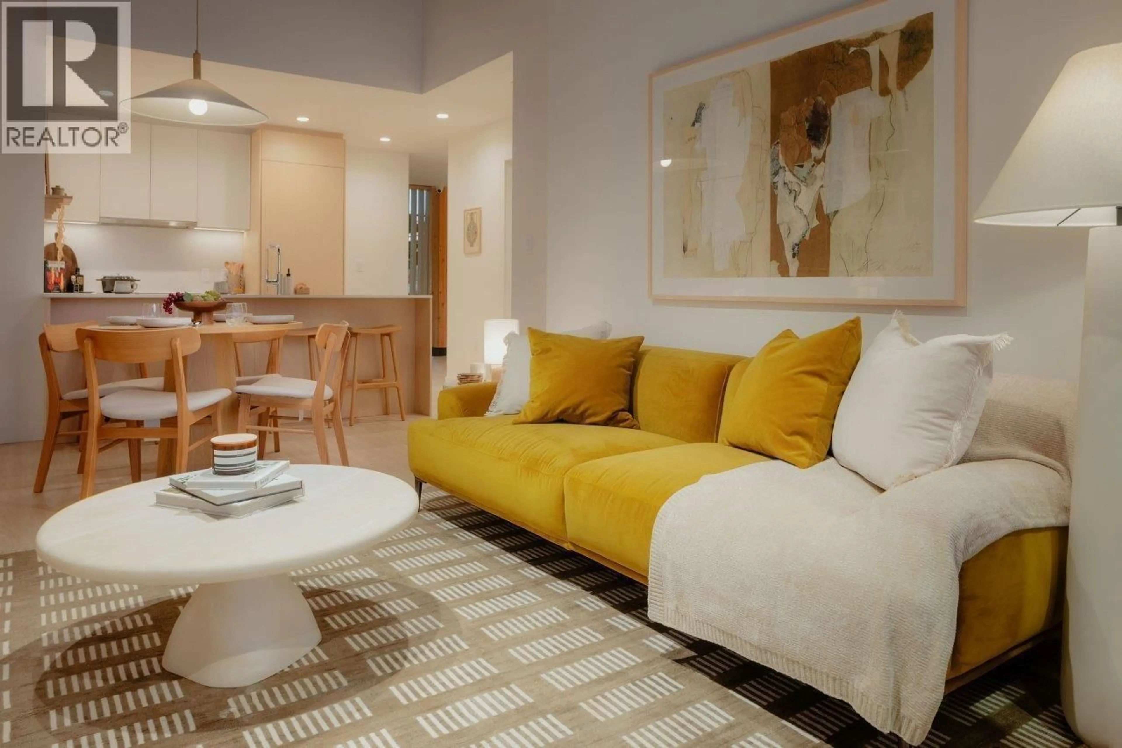 Living room with furniture, unknown for 103 - 3633 WILLINGDON AVENUE, Burnaby British Columbia V0V0V0
