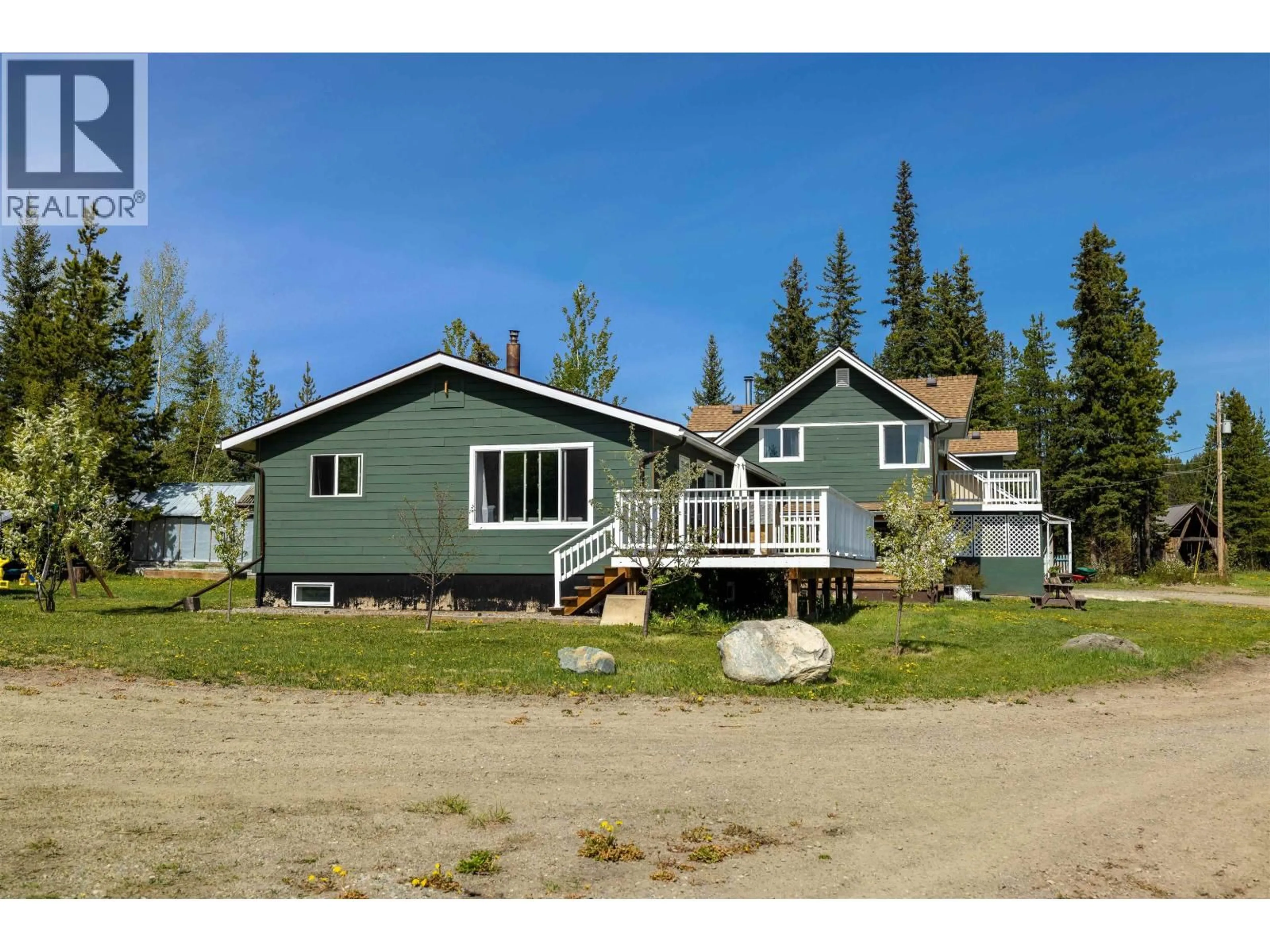 A pic from outside/outdoor area/front of a property/back of a property/a pic from drone, unknown for 1000 TACHIE ROAD, Fort St. James British Columbia V0J1P0