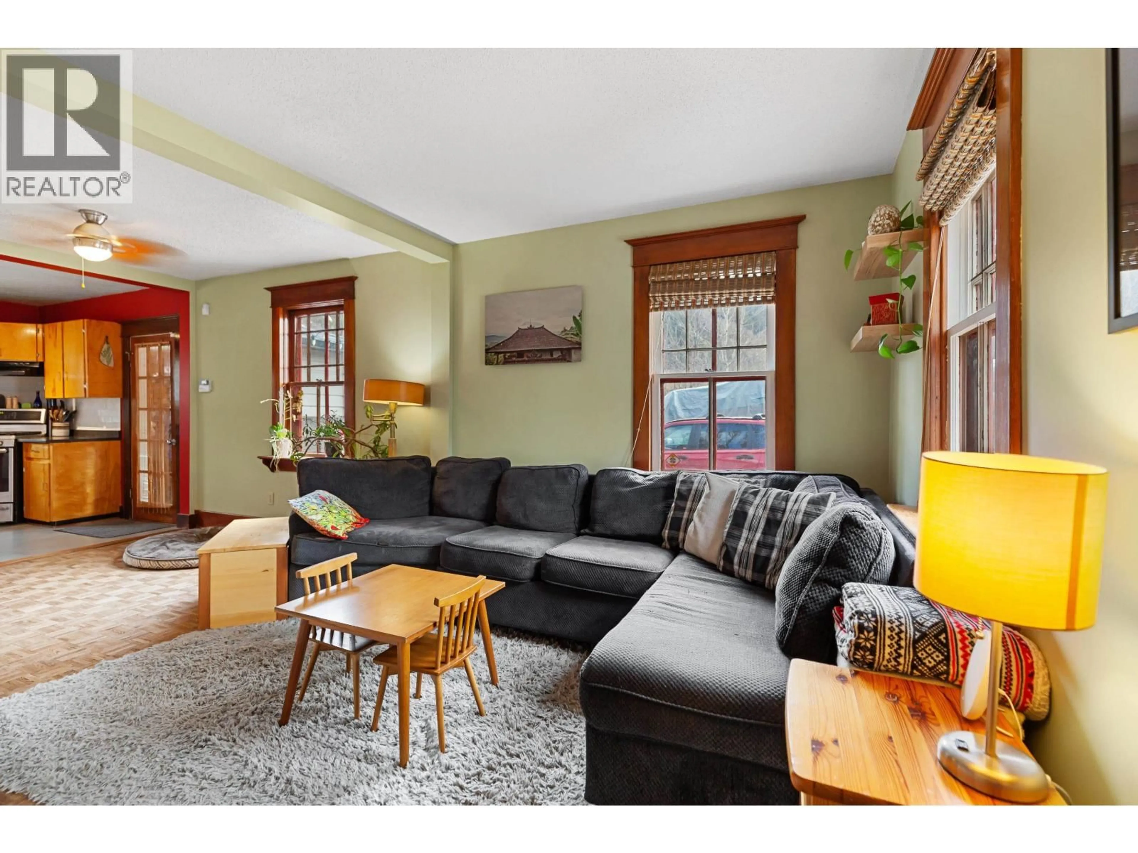 Living room with furniture, wood/laminate floor for 2688 INLANDER STREET, Prince George British Columbia V2L1J9