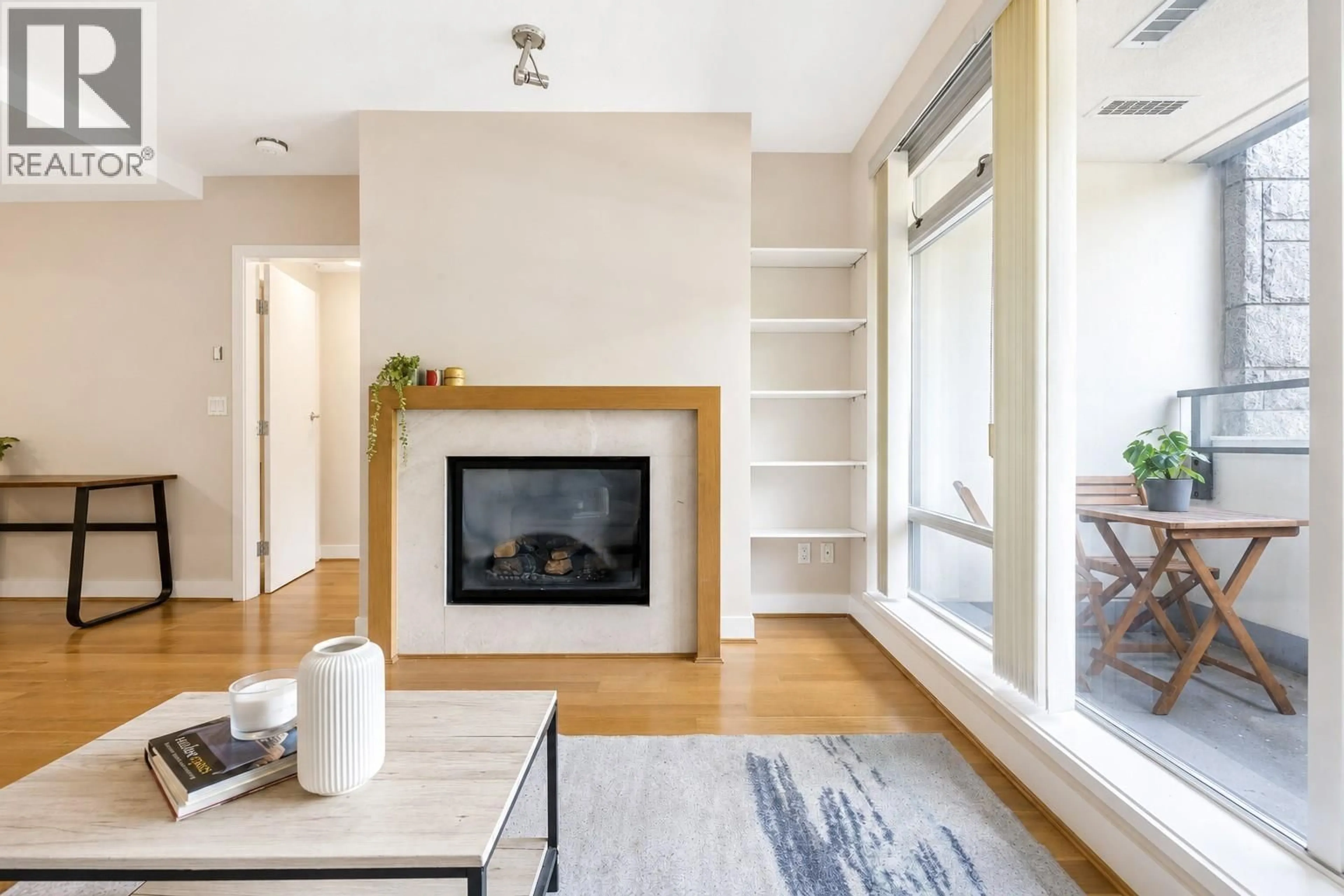 Living room with furniture, unknown for 107 - 6015 IONA DRIVE, Vancouver British Columbia V6T2J4