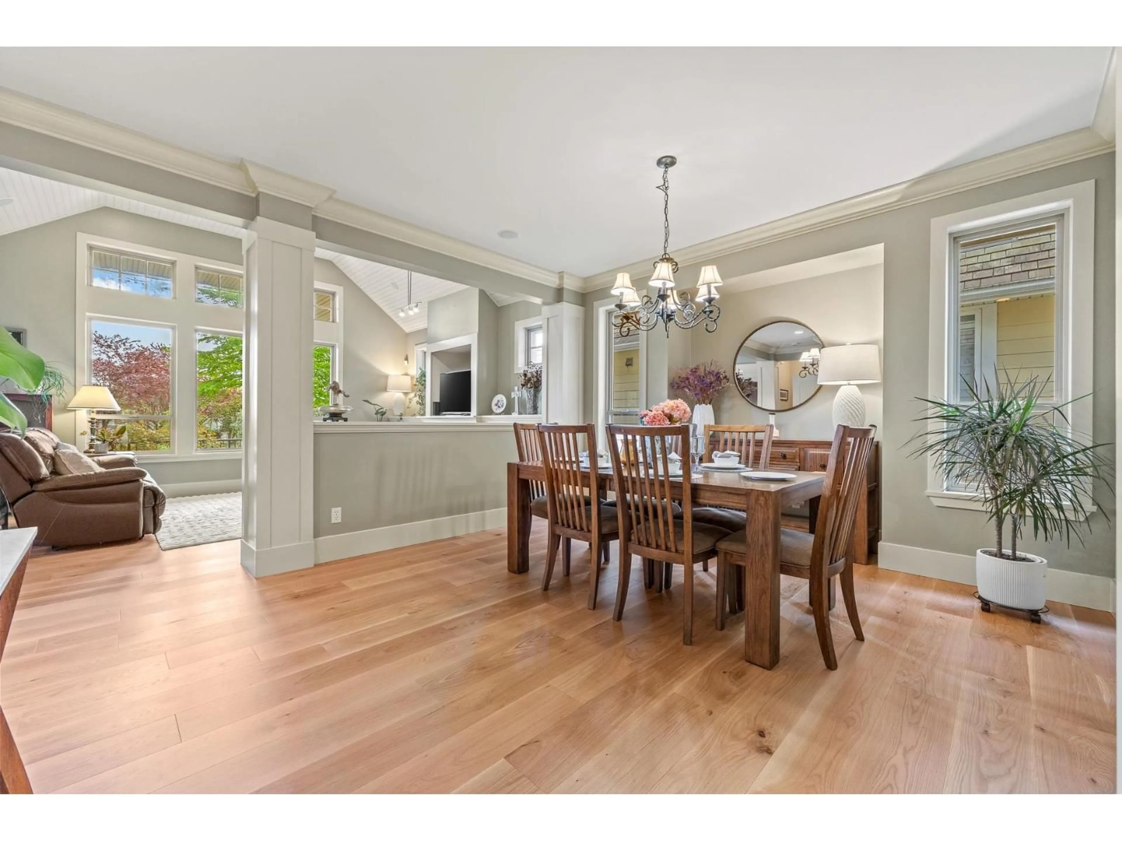 Dining room, wood/laminate floor for 3788 156 STREET, Surrey British Columbia V3Z0H6