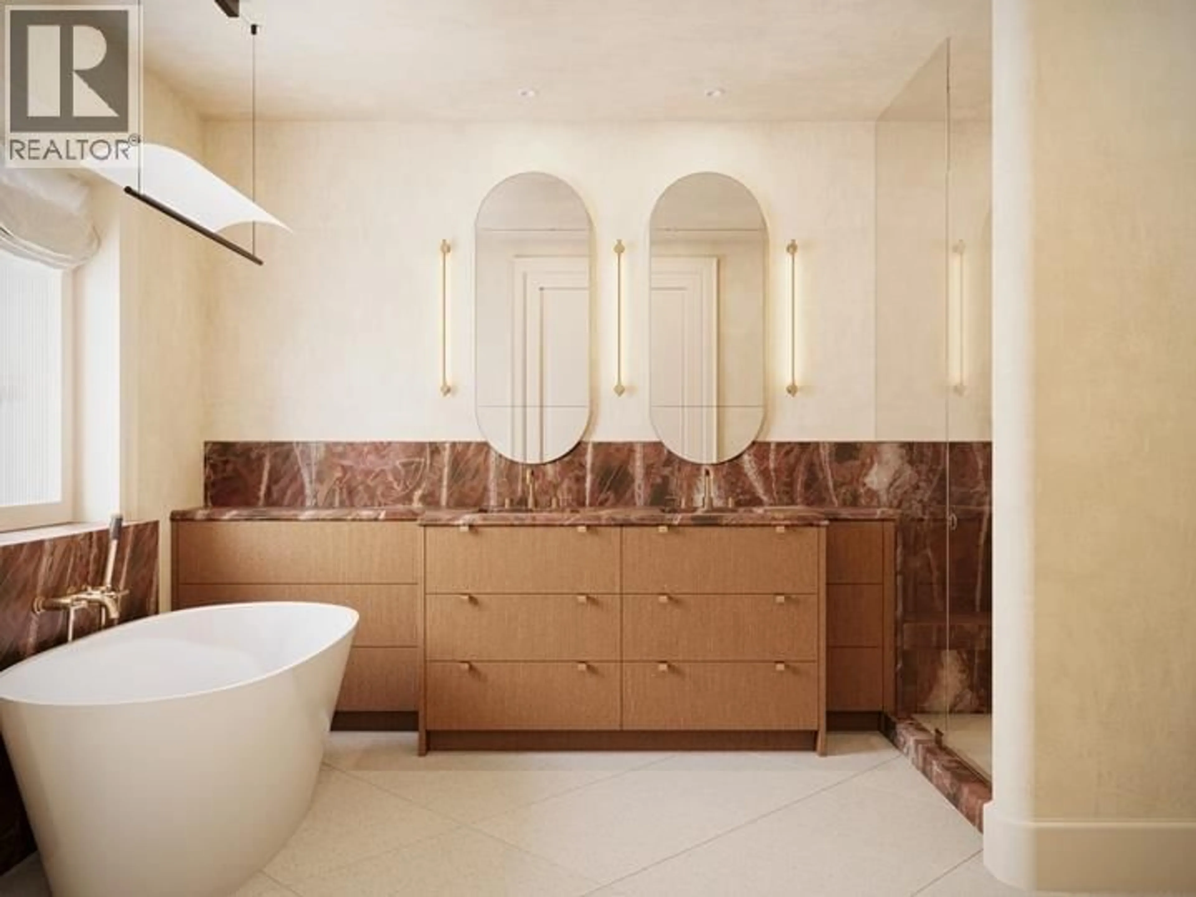Contemporary bathroom, ceramic/tile floor for 1605 ROXBURGH CRESCENT, Vancouver British Columbia V6M3E8