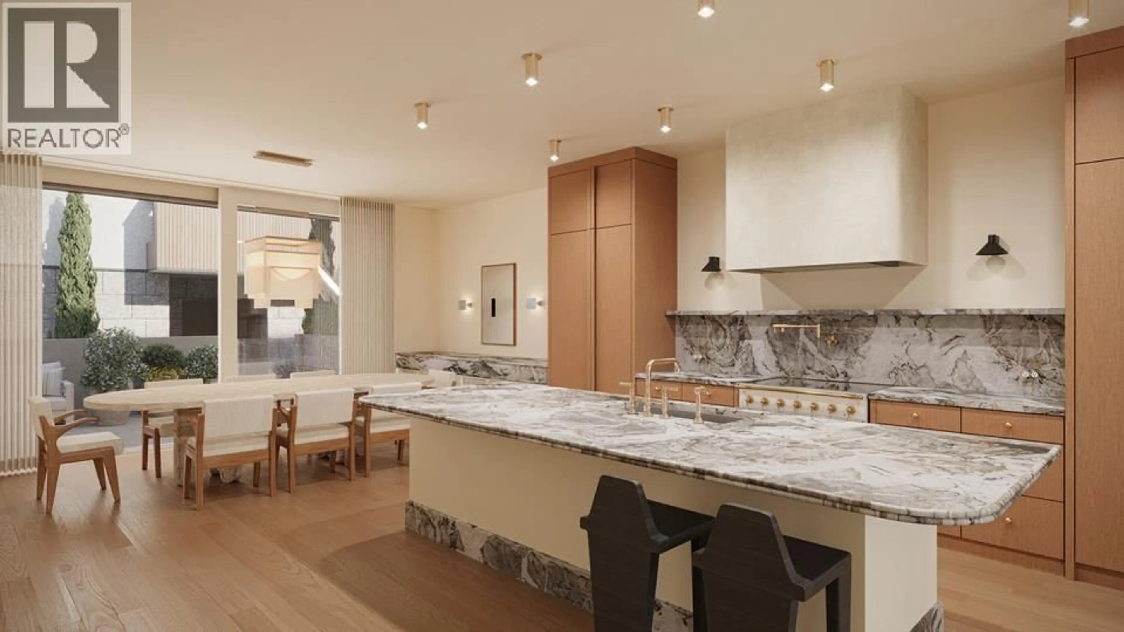 Contemporary kitchen, unknown for 3 - 1610 ROXBURGH CRESCENT, Vancouver British Columbia V6M3E8