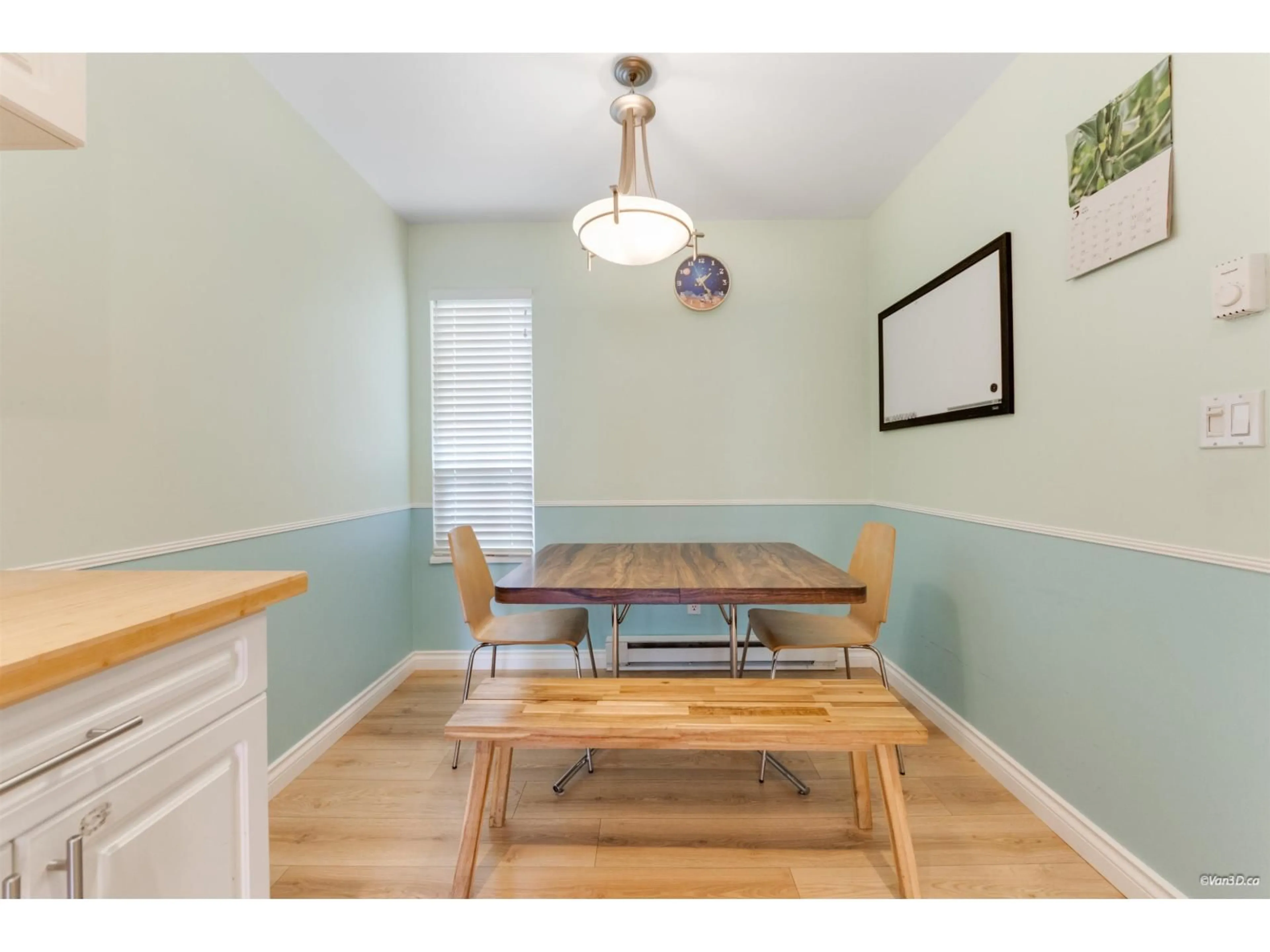 Dining room, wood/laminate floor for 5 - 6712 BAKER ROAD, Delta British Columbia V4E2V3