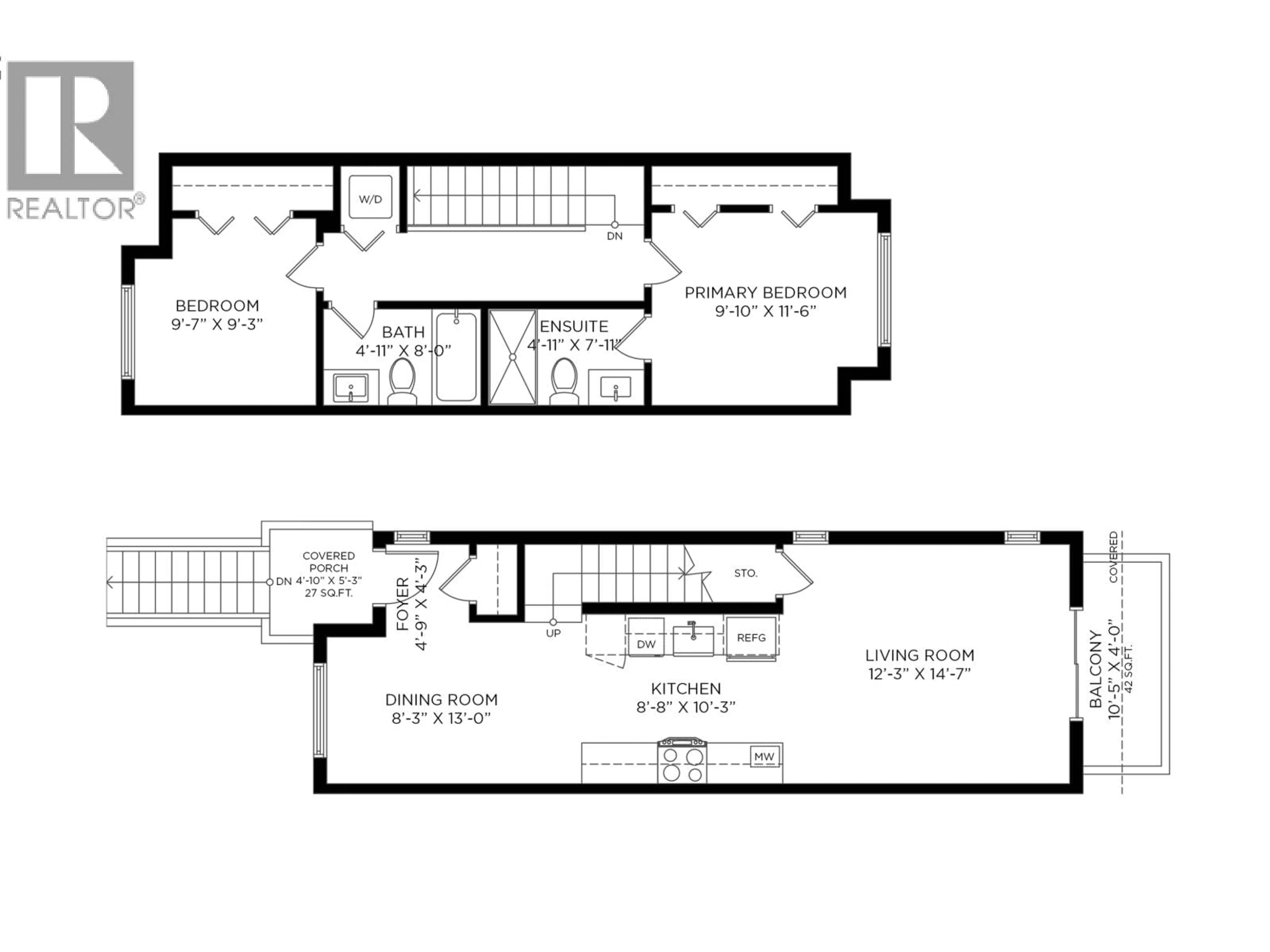 Floor plan for 46 - 433 SEYMOUR RIVER PLACE, North Vancouver British Columbia V7H0B8