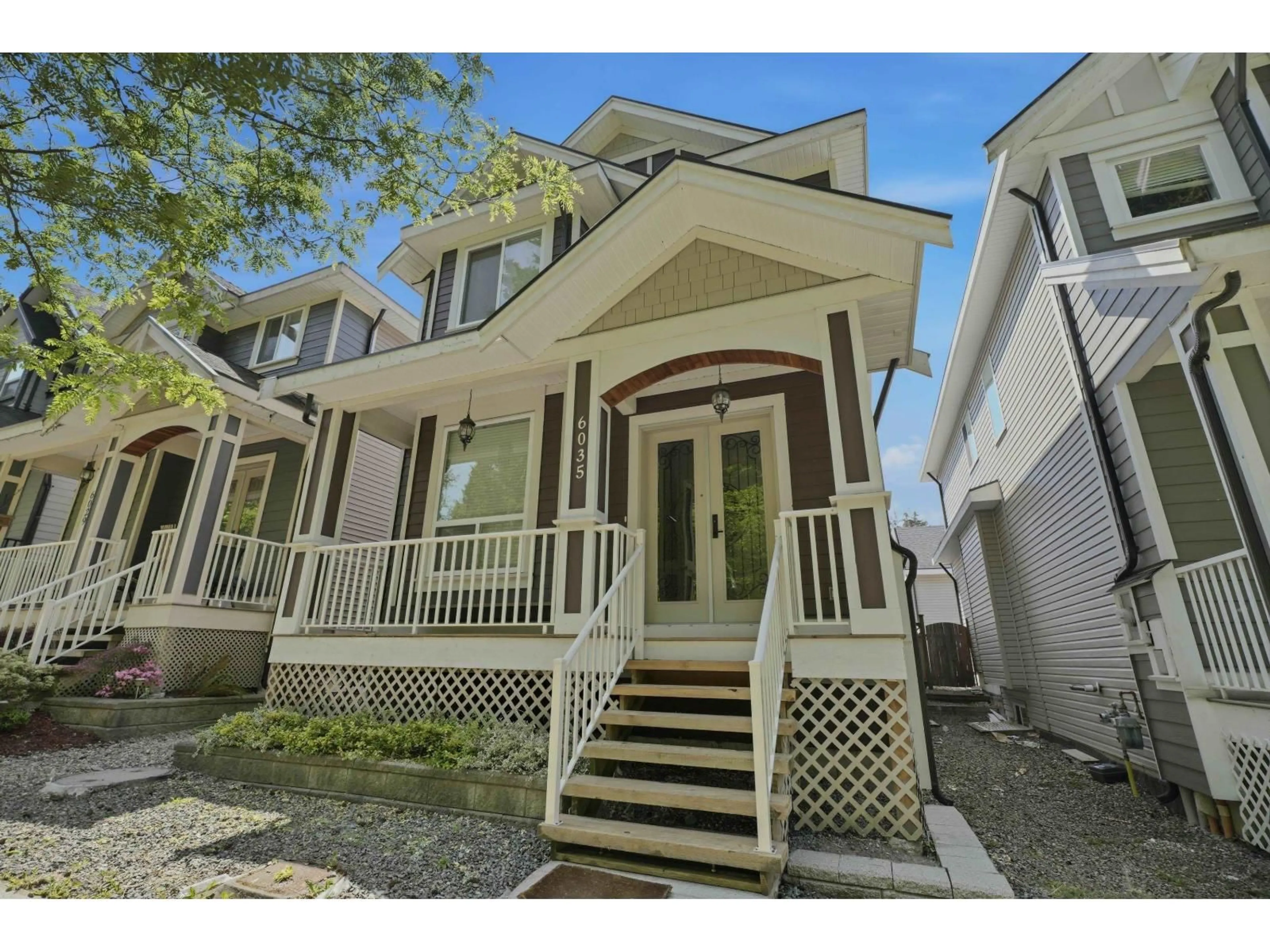Home with vinyl exterior material, street for 6035 138A STREET, Surrey British Columbia V3X0H3