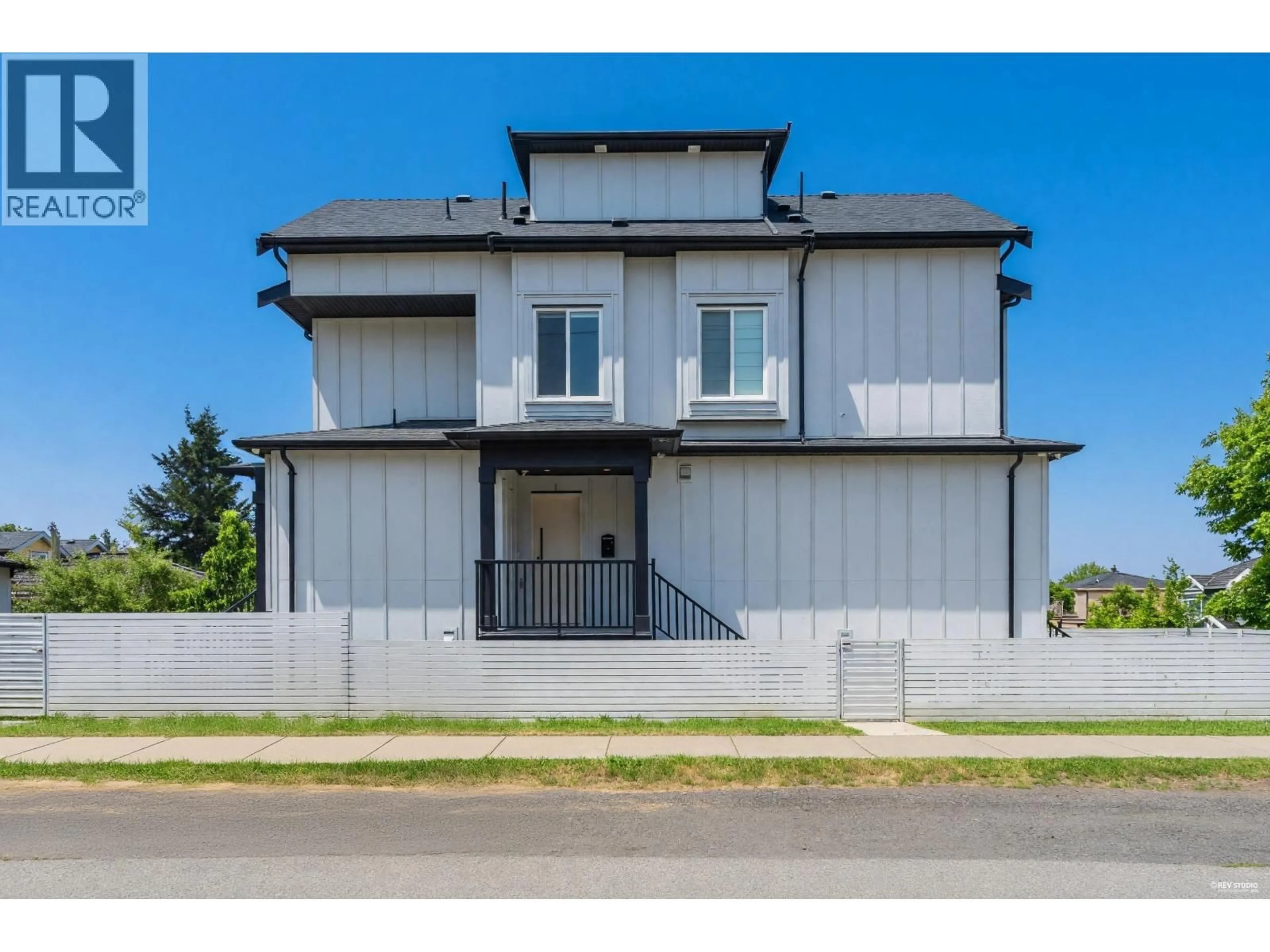 Home with vinyl exterior material, street for 1620 53RD AVENUE, Vancouver British Columbia V5P3H7