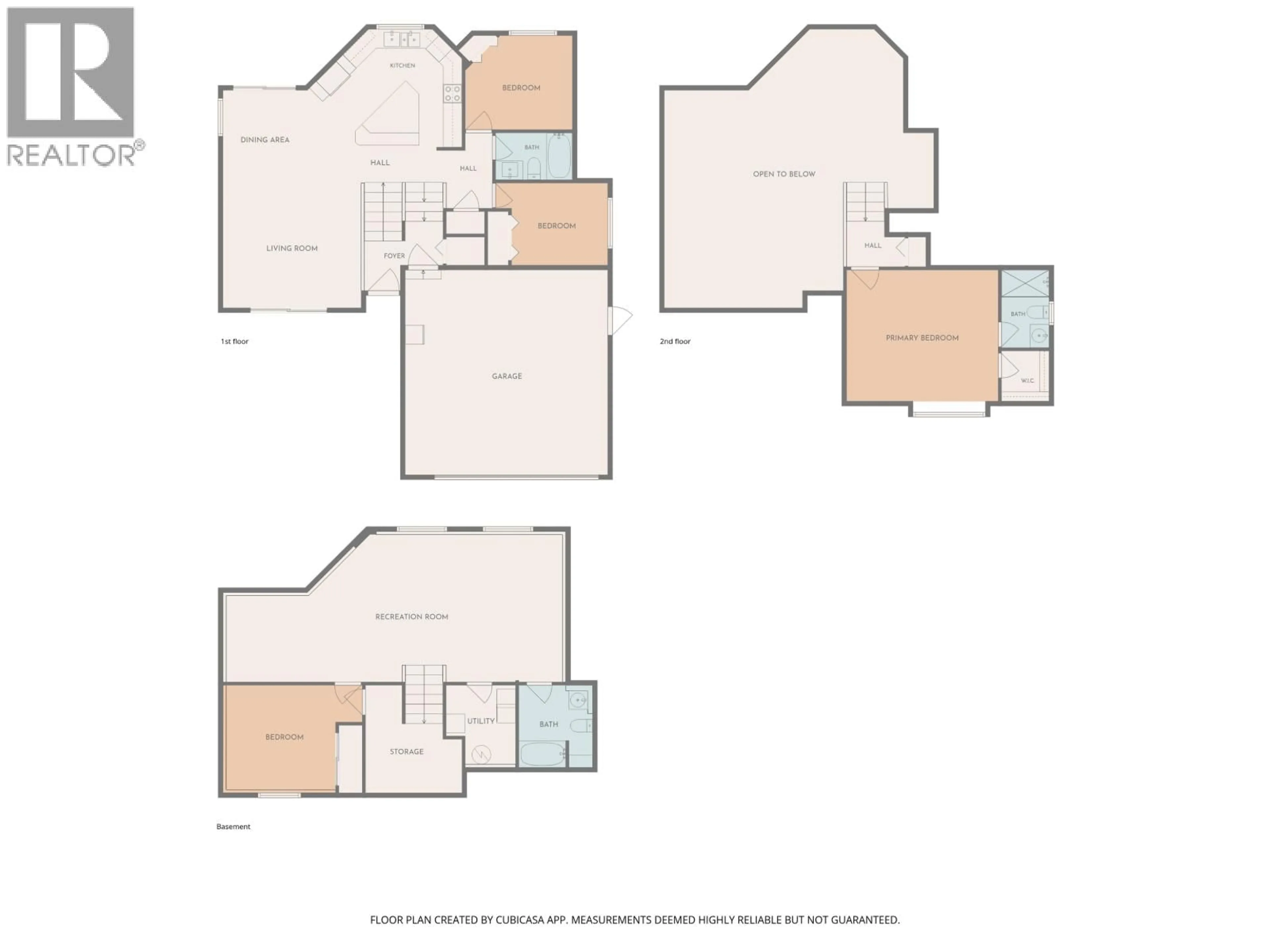 Floor plan for 7556 HOUGH PLACE, Prince George British Columbia V2N0A5