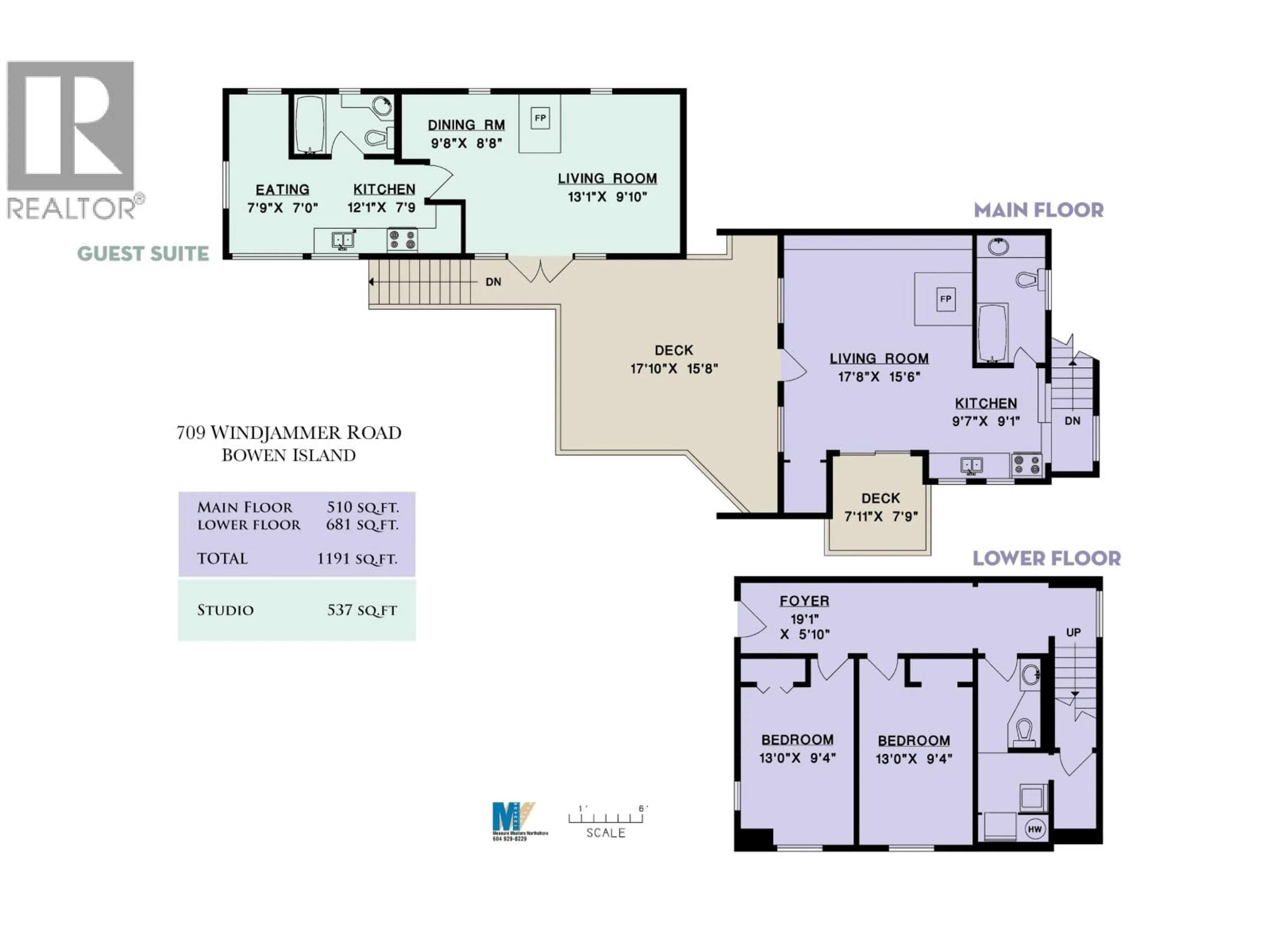 Floor plan for 709 WINDJAMMER ROAD, Bowen Island British Columbia V0N1G2