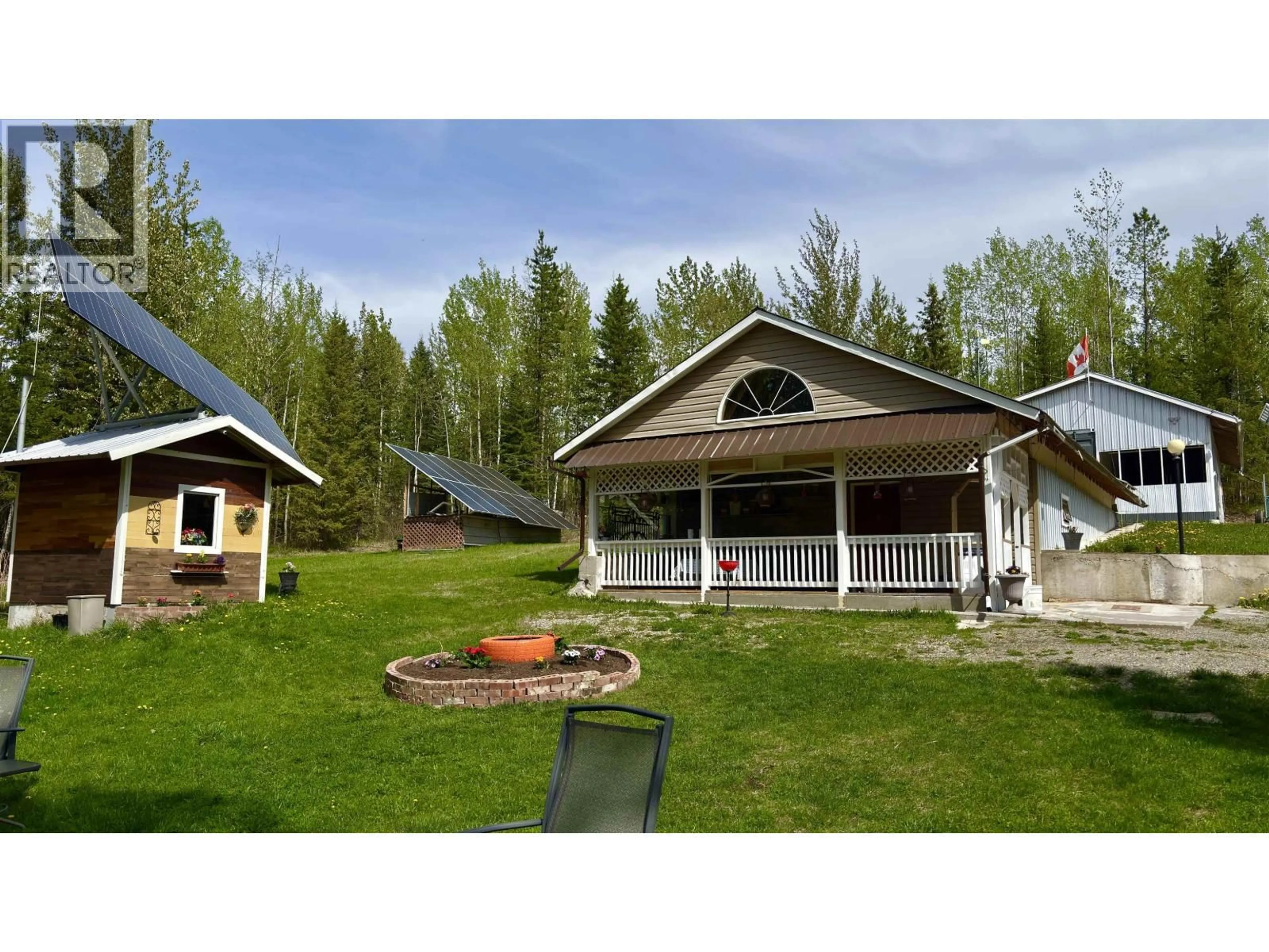 A pic from outside/outdoor area/front of a property/back of a property/a pic from drone, unknown for 5237 KIRBY ROAD, Quesnel British Columbia V2J6X9