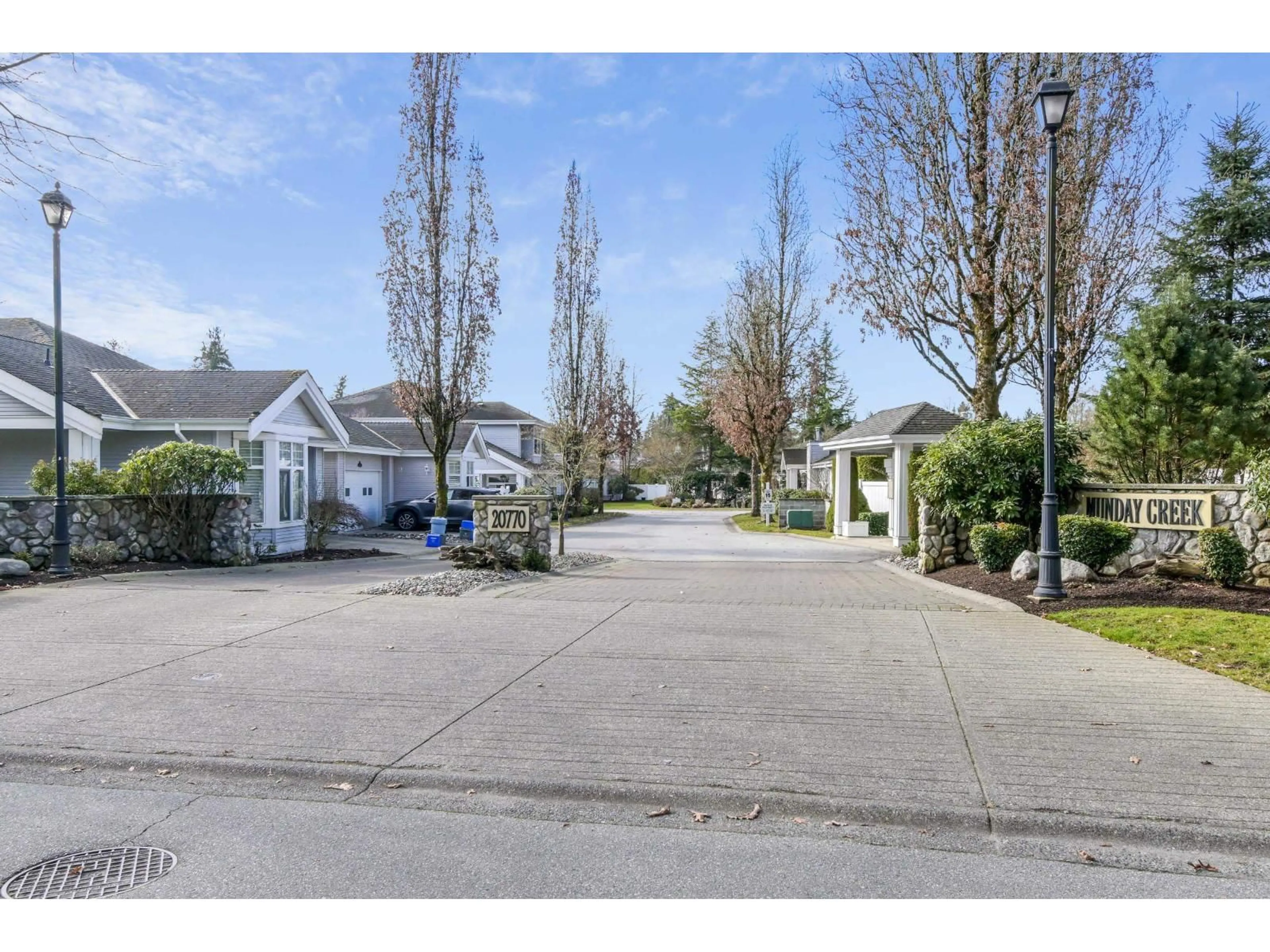 A pic from outside/outdoor area/front of a property/back of a property/a pic from drone, street for 22 - 20770 97B AVENUE, Langley British Columbia V1M3X9
