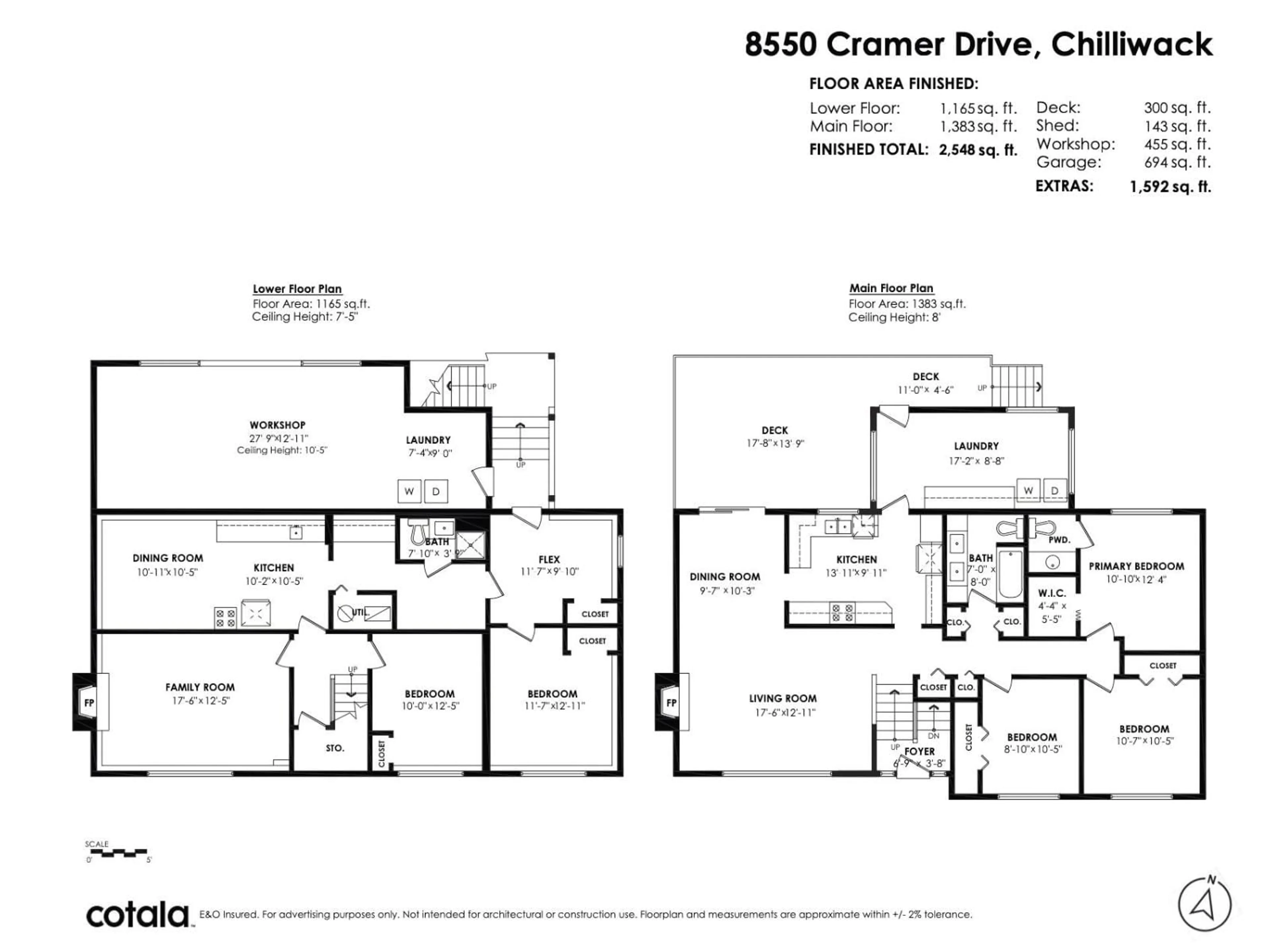 Floor plan for 8550 CRAMER DRIVE, Chilliwack British Columbia V2P5H6