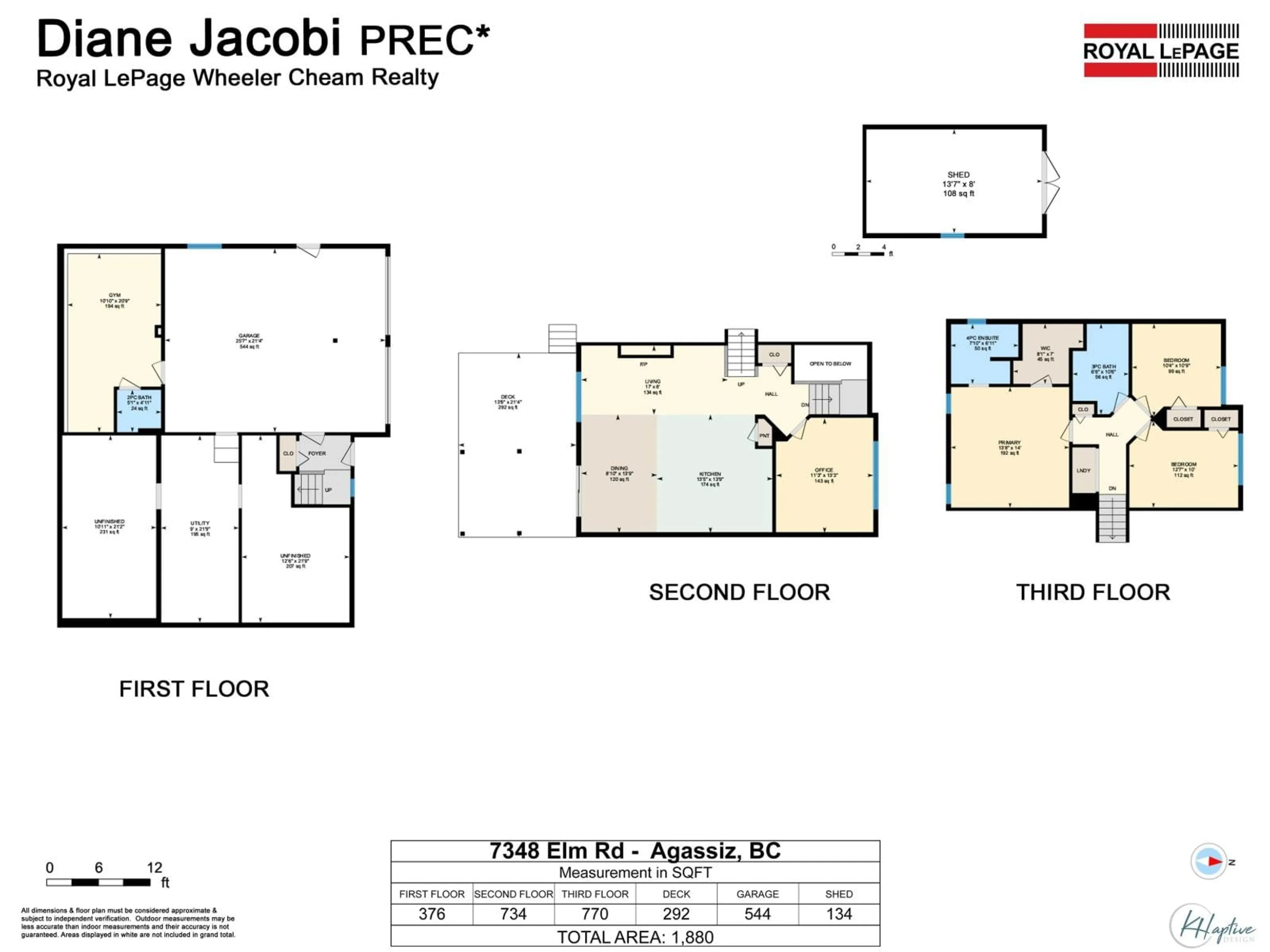 Floor plan for 7348 ELM ROAD, Agassiz British Columbia V0M1A2