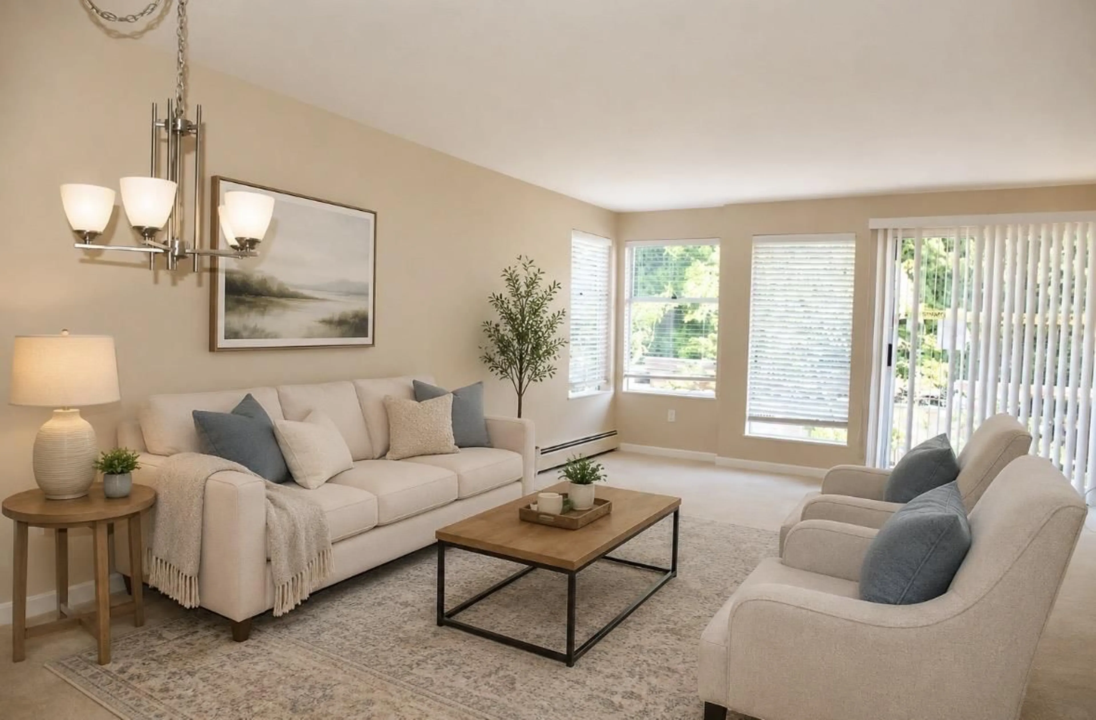 Living room with furniture, unknown for 205 - 1850 SOUTHMERE CRESCENT, Surrey British Columbia V4A6Y6