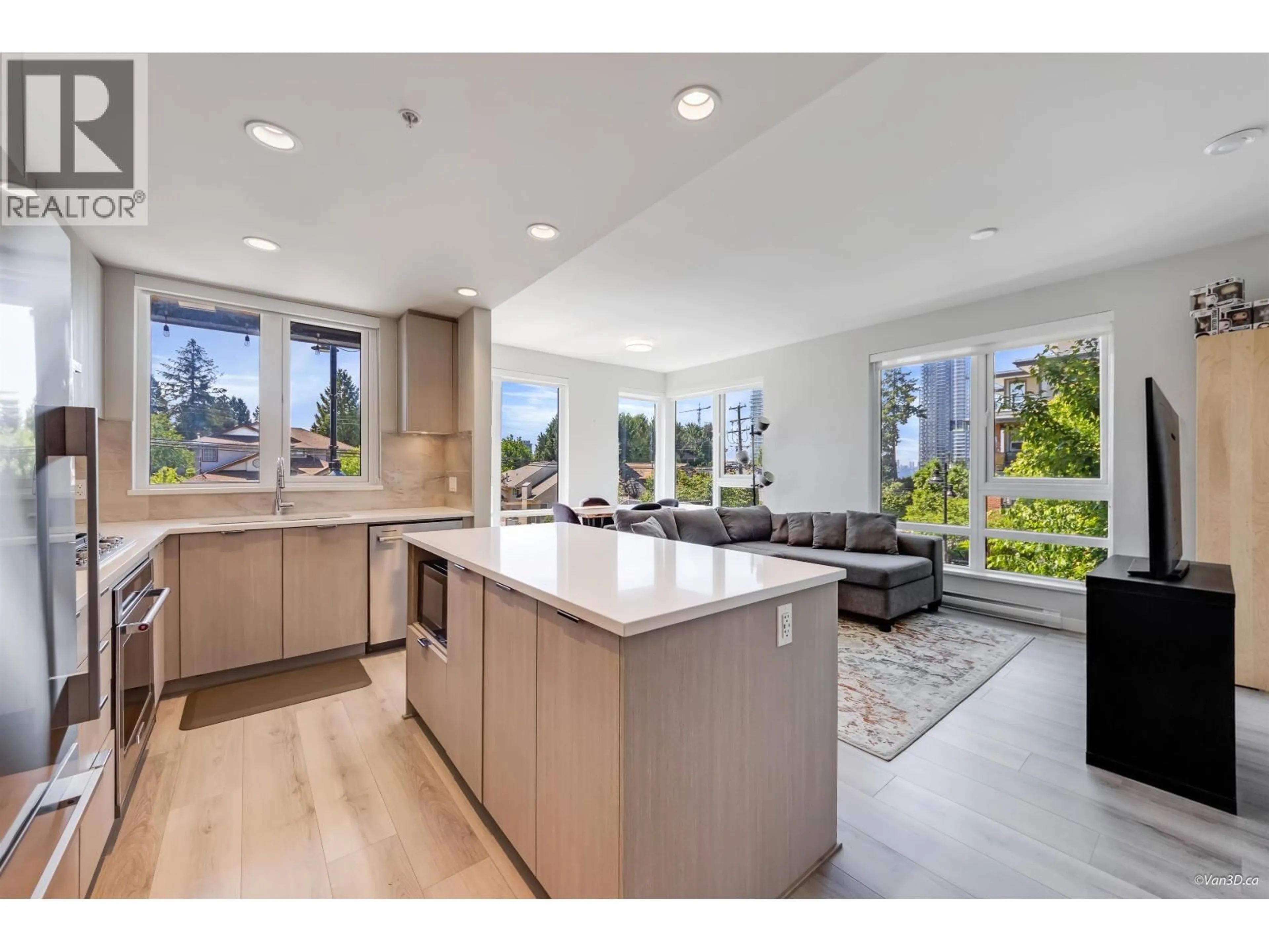 Open concept kitchen, unknown for 214 - 615 COTTONWOOD AVENUE, Coquitlam British Columbia V3J2S5