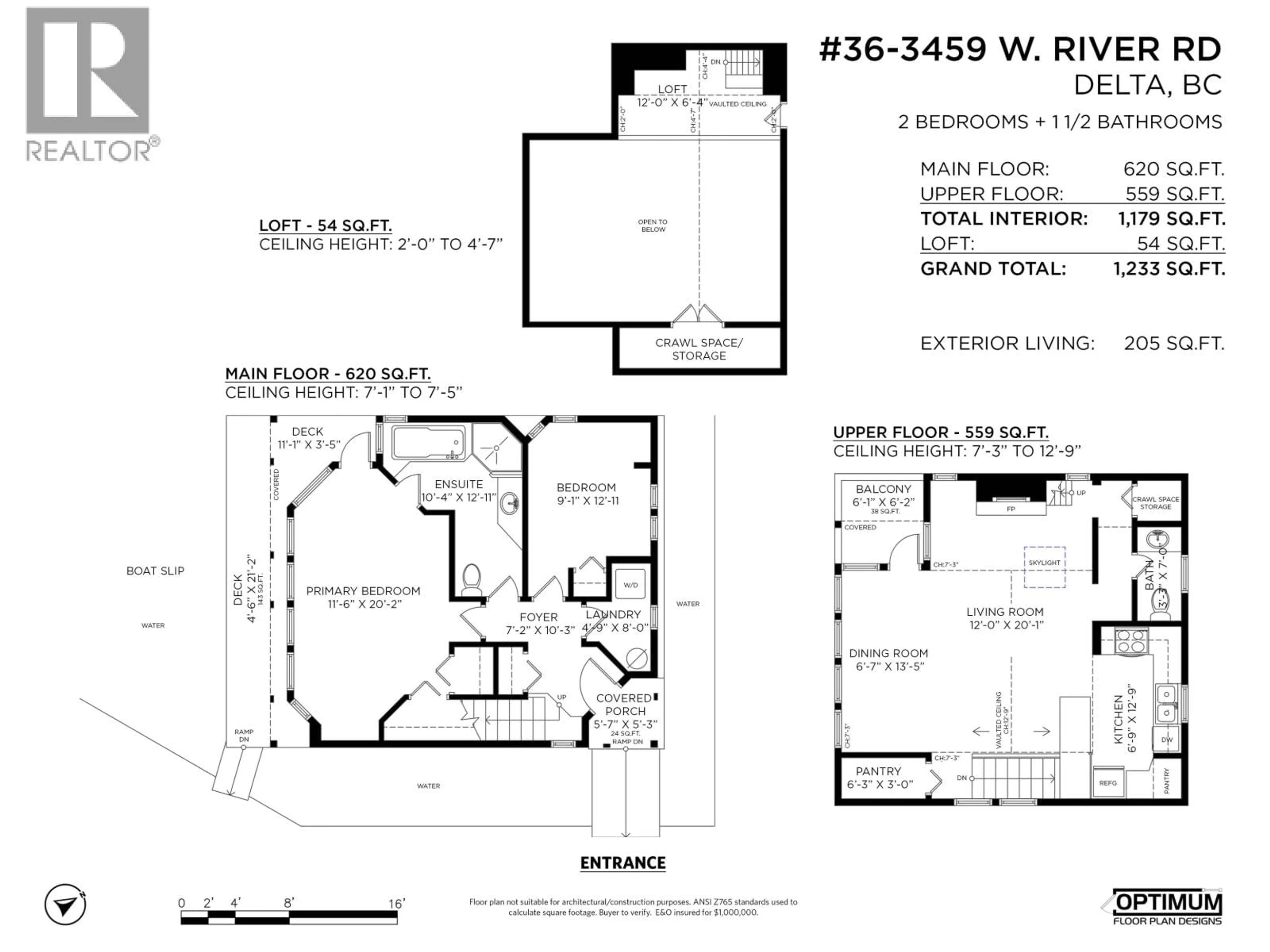 Floor plan for 36 - 3459 RIVER ROAD, Delta British Columbia V4K4Y9