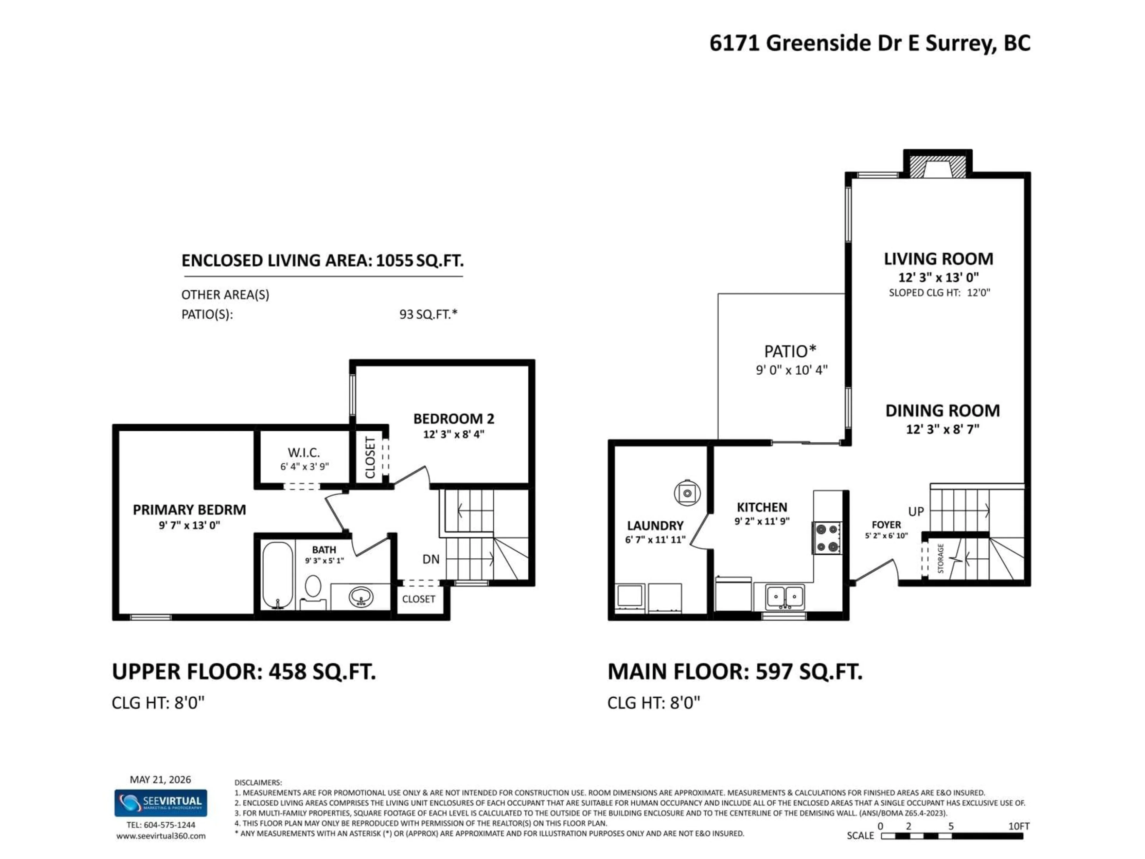 Floor plan for 6171 GREENSIDE DRIVE EAST, Surrey British Columbia V3S5M8