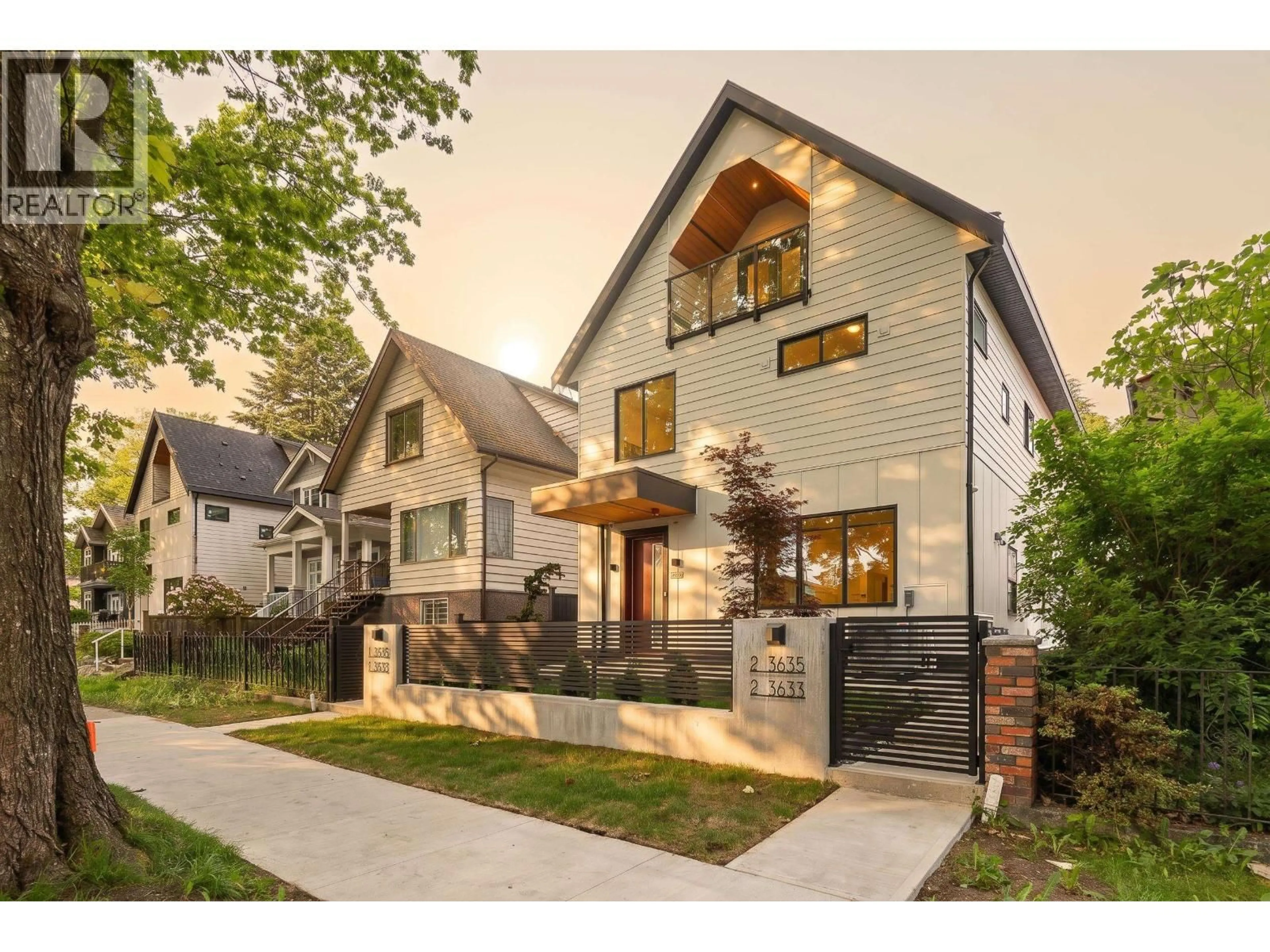 Home with brick exterior material, street for 2 - 3635 TURNER STREET, Vancouver British Columbia V5K2J2