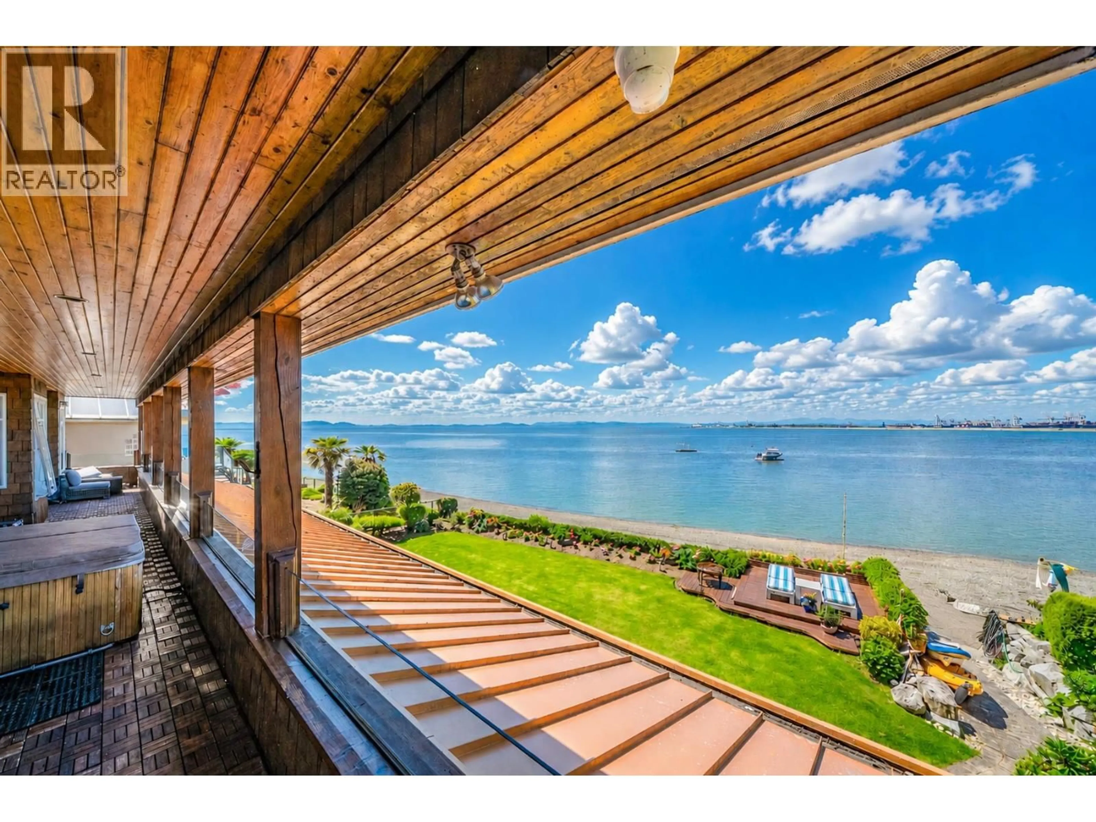 A pic from outside/outdoor area/front of a property/back of a property/a pic from drone, water/lake/river/ocean view for 768 TSAWWASSEN BEACH ROAD, Tsawwassen British Columbia V4M2J3