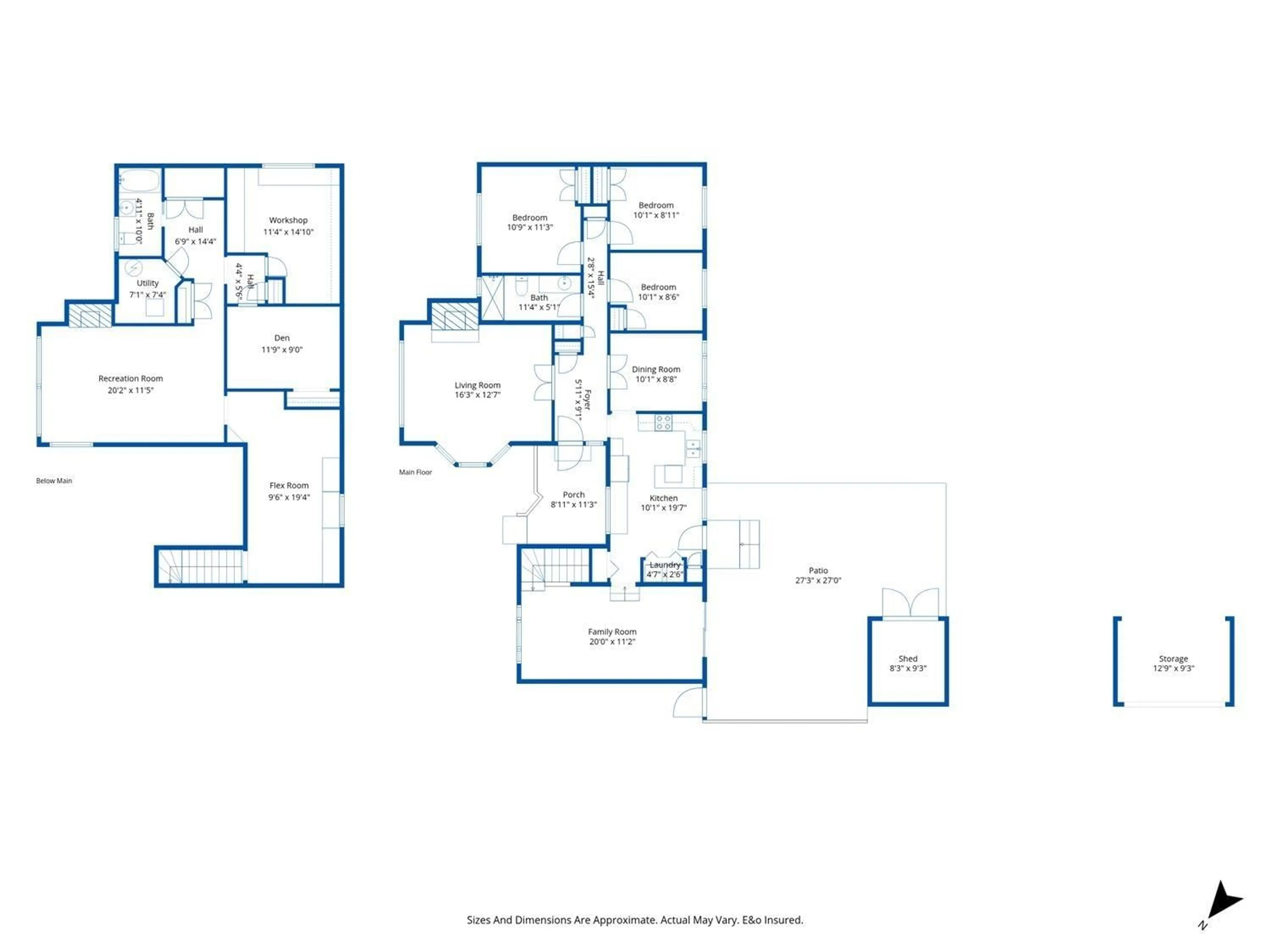 Floor plan for 34166 CEDAR AVENUE, Abbotsford British Columbia V2S2W1