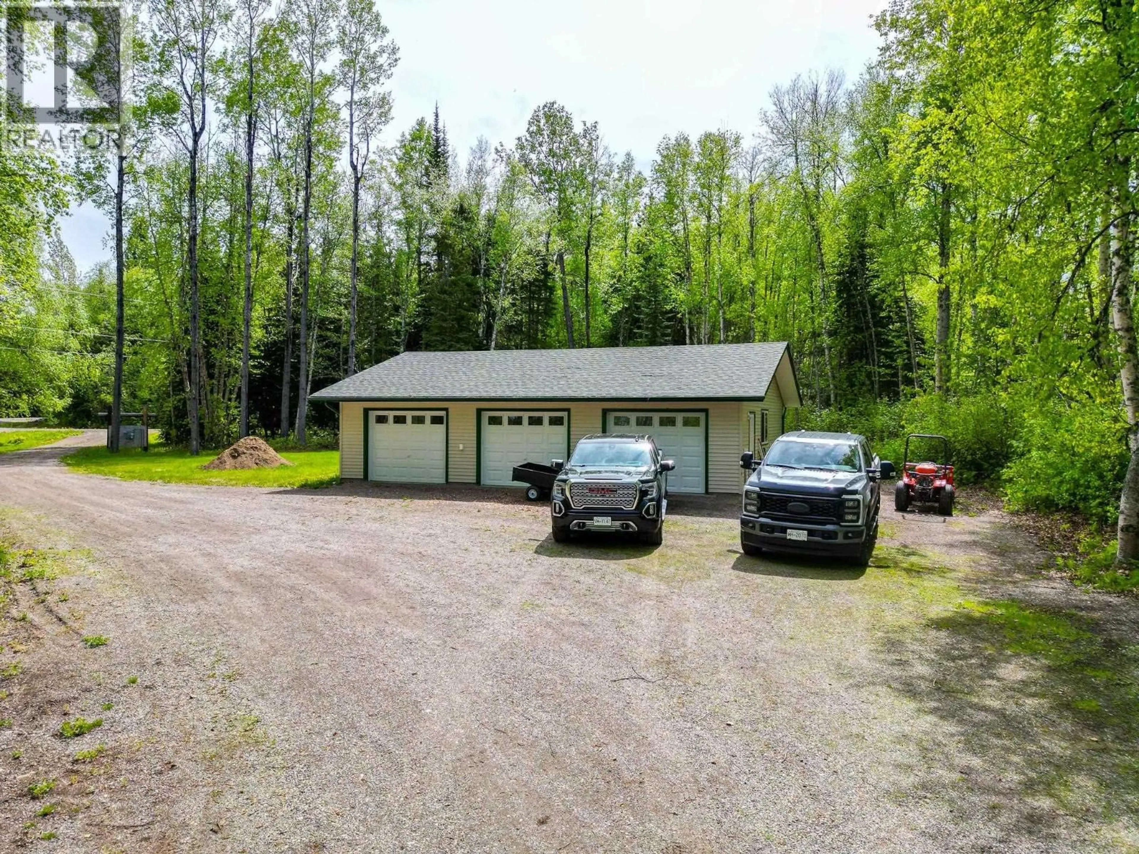 A pic from outside/outdoor area/front of a property/back of a property/a pic from drone, unknown for 14420 NUKKO LAKE ESTATES ROAD, Prince George British Columbia V2K5K6