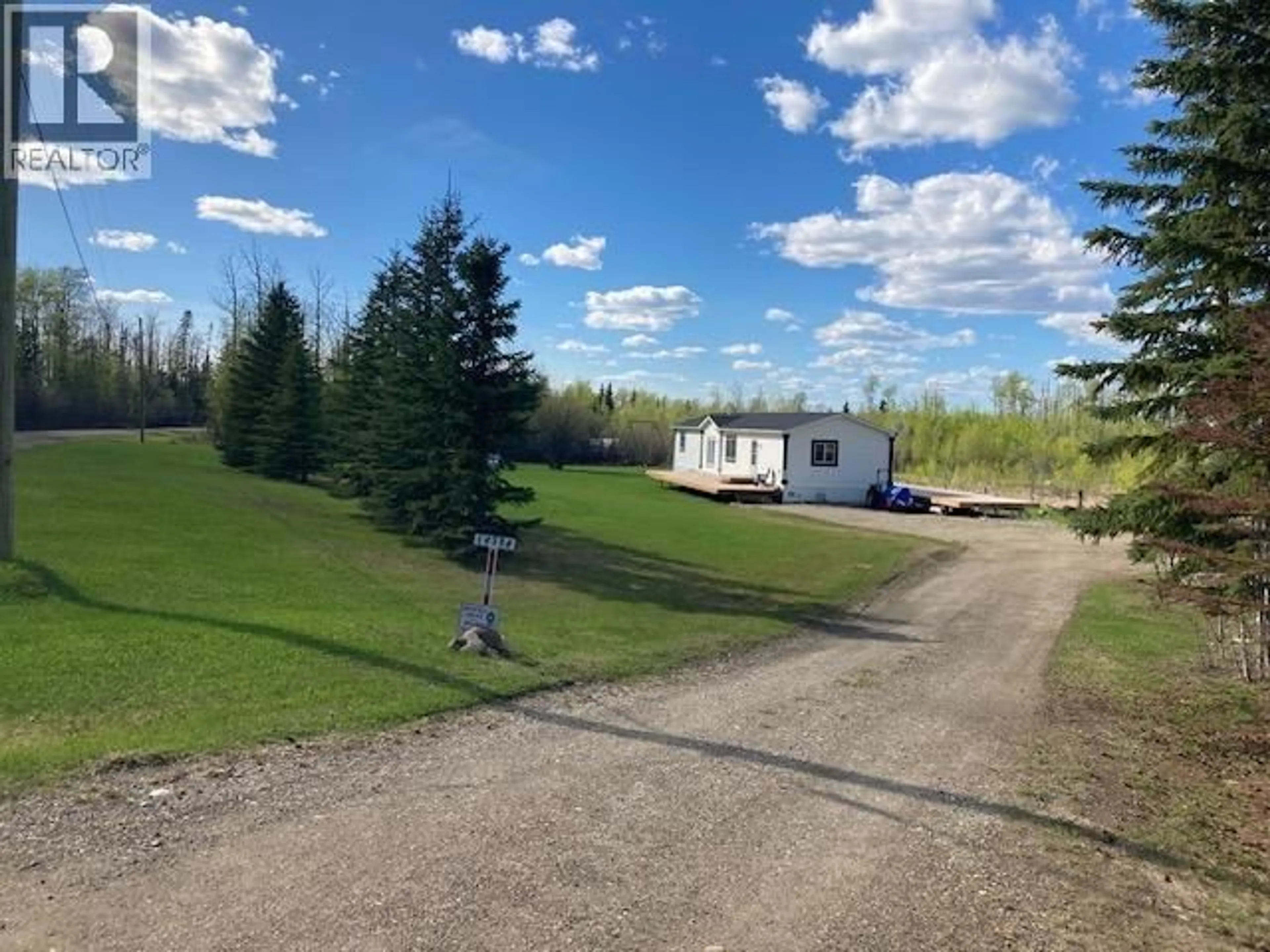 A pic from outside/outdoor area/front of a property/back of a property/a pic from drone, unknown for 14398 RED CREEK ROAD, Charlie Lake British Columbia V1J8L8