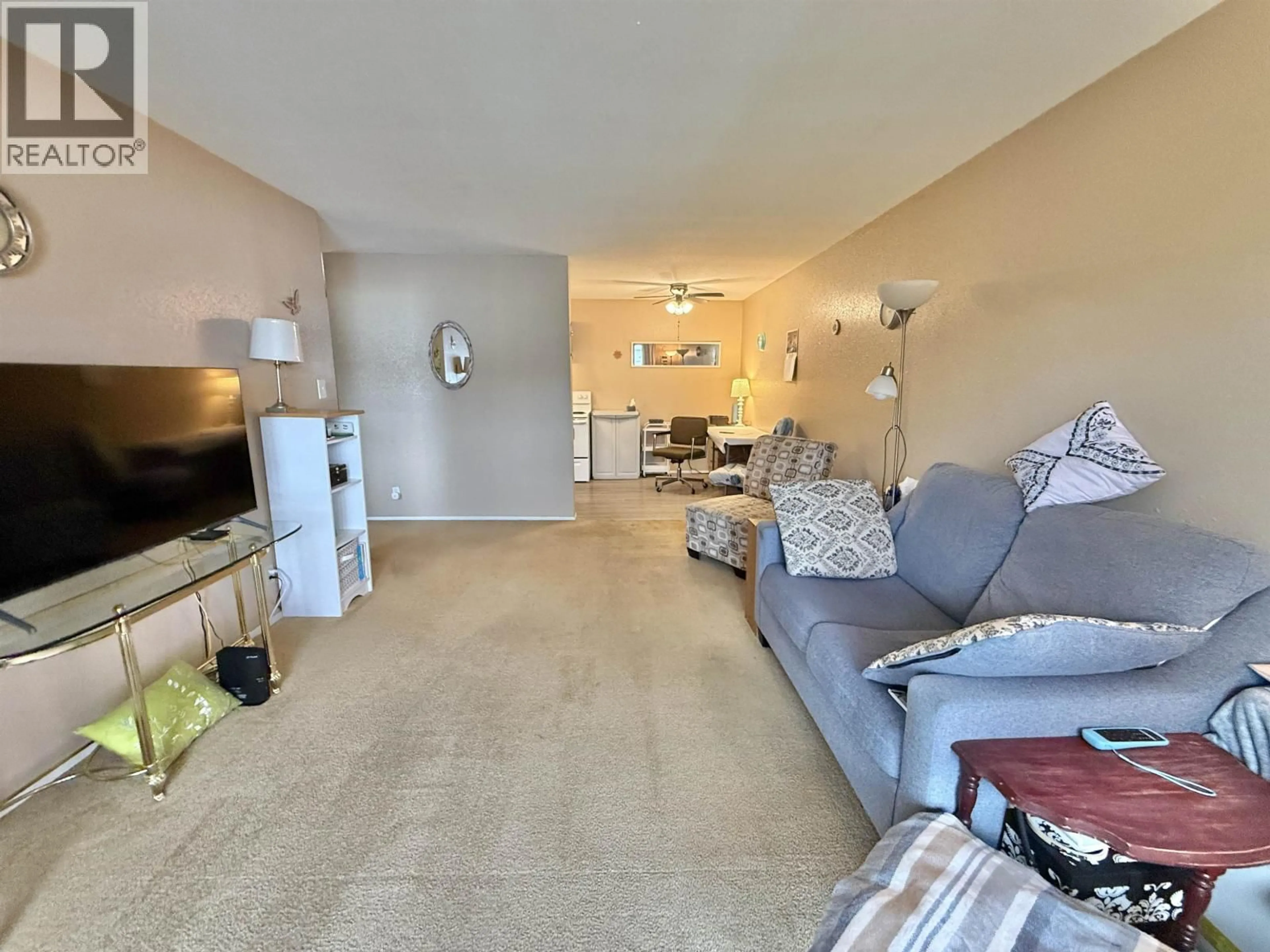 Living room with furniture, unknown for 203 - 398 RODDIS DRIVE, Quesnel British Columbia V2J1A6