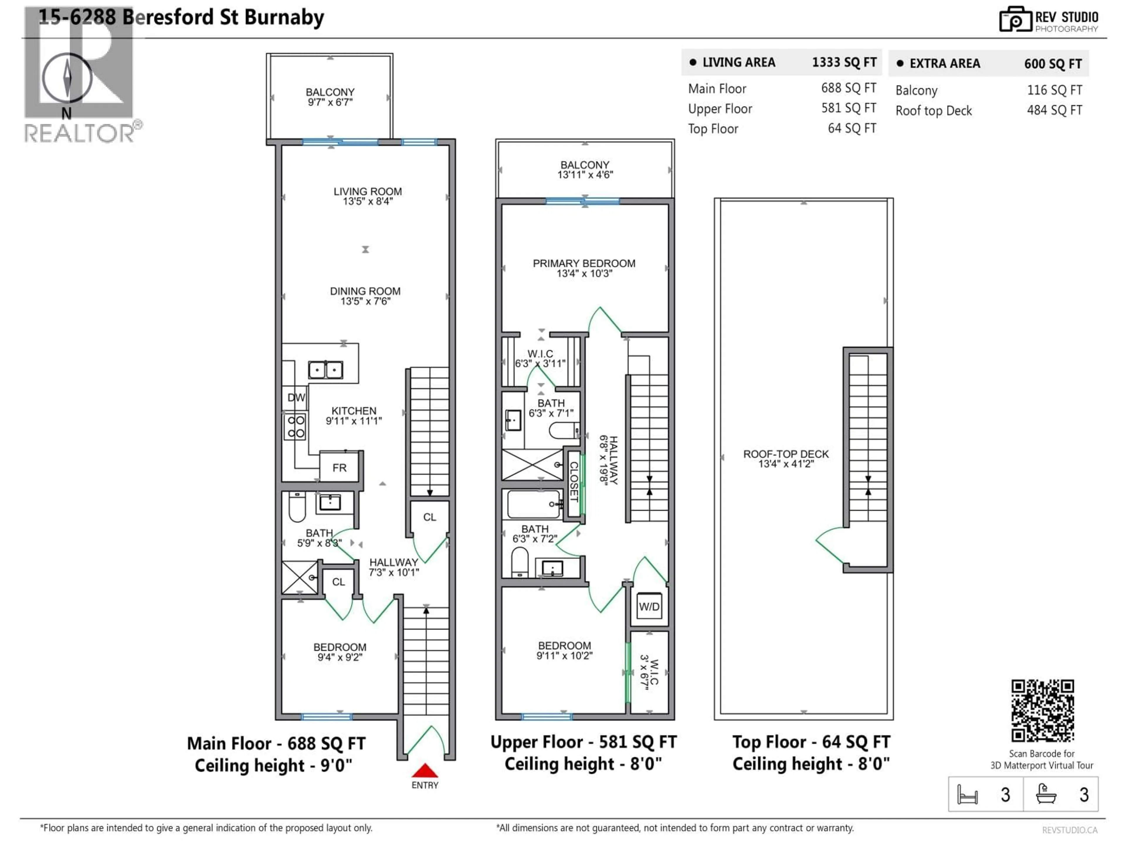 Floor plan for 15 - 6288 BERESFORD STREET, Burnaby British Columbia V5J1K2