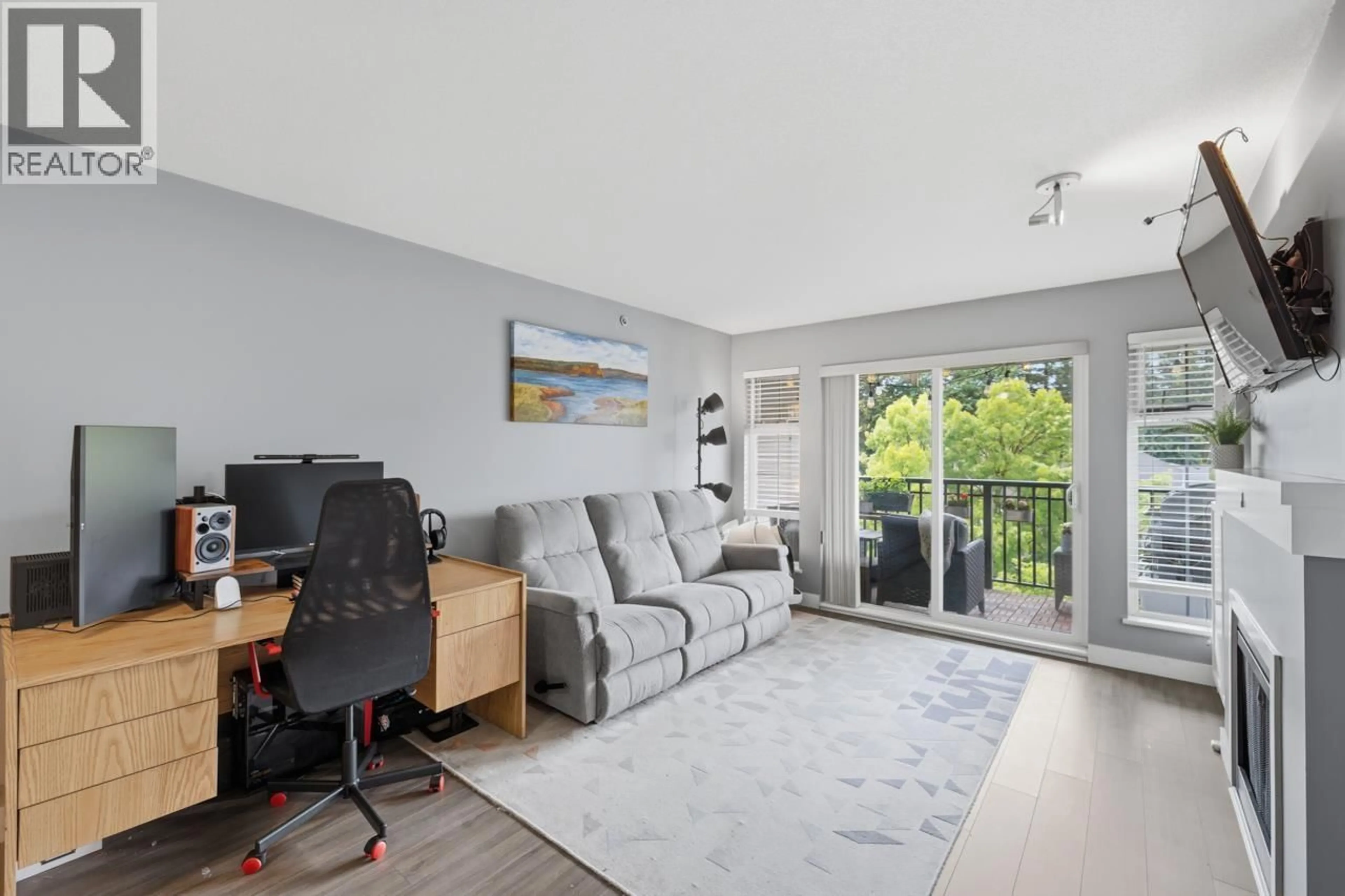 Living room with furniture, unknown for 411 - 9233 GOVERNMENT STREET, Burnaby British Columbia V3N0A3