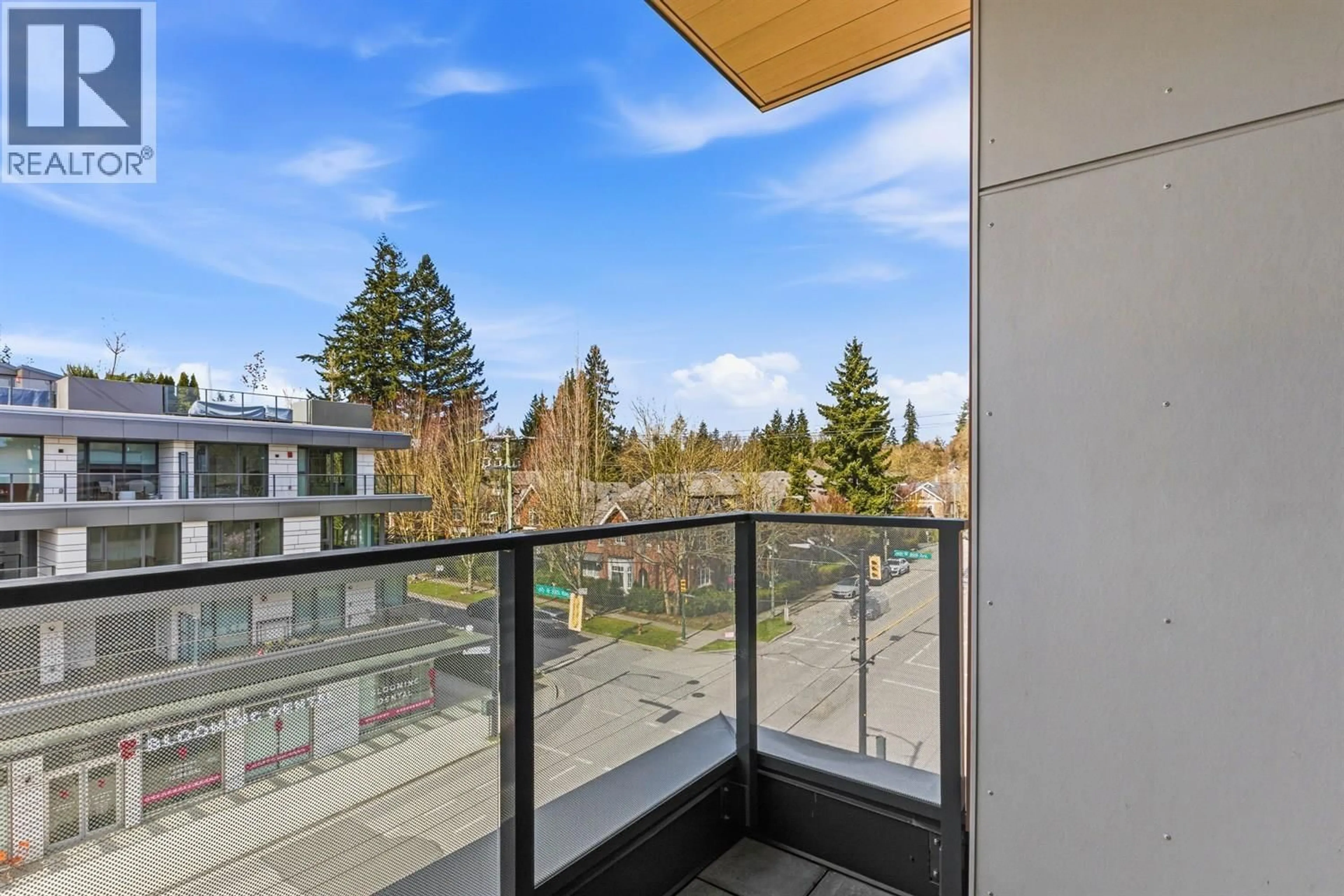 Balcony in the apartment, water/lake/river/ocean view for 303 - 3590 39TH AVENUE, Vancouver British Columbia V6N3A5