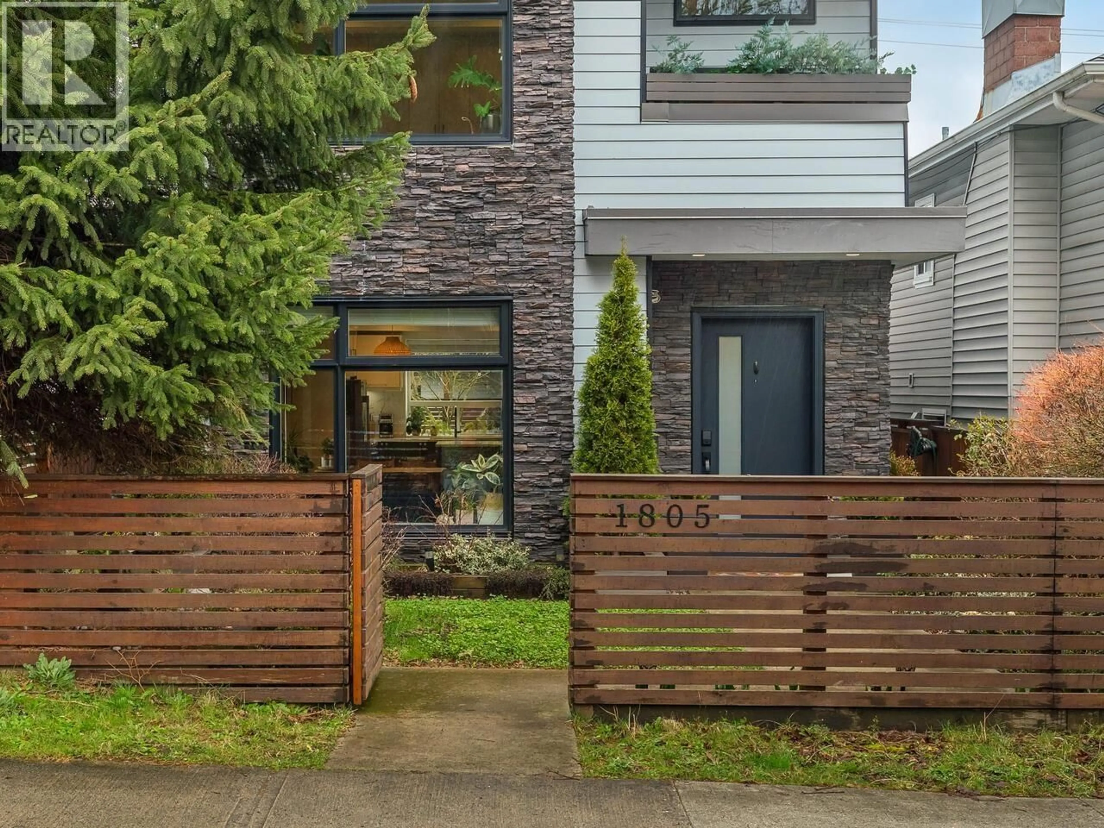 Home with brick exterior material, street for 1805 37TH AVENUE, Vancouver British Columbia V5P1E9