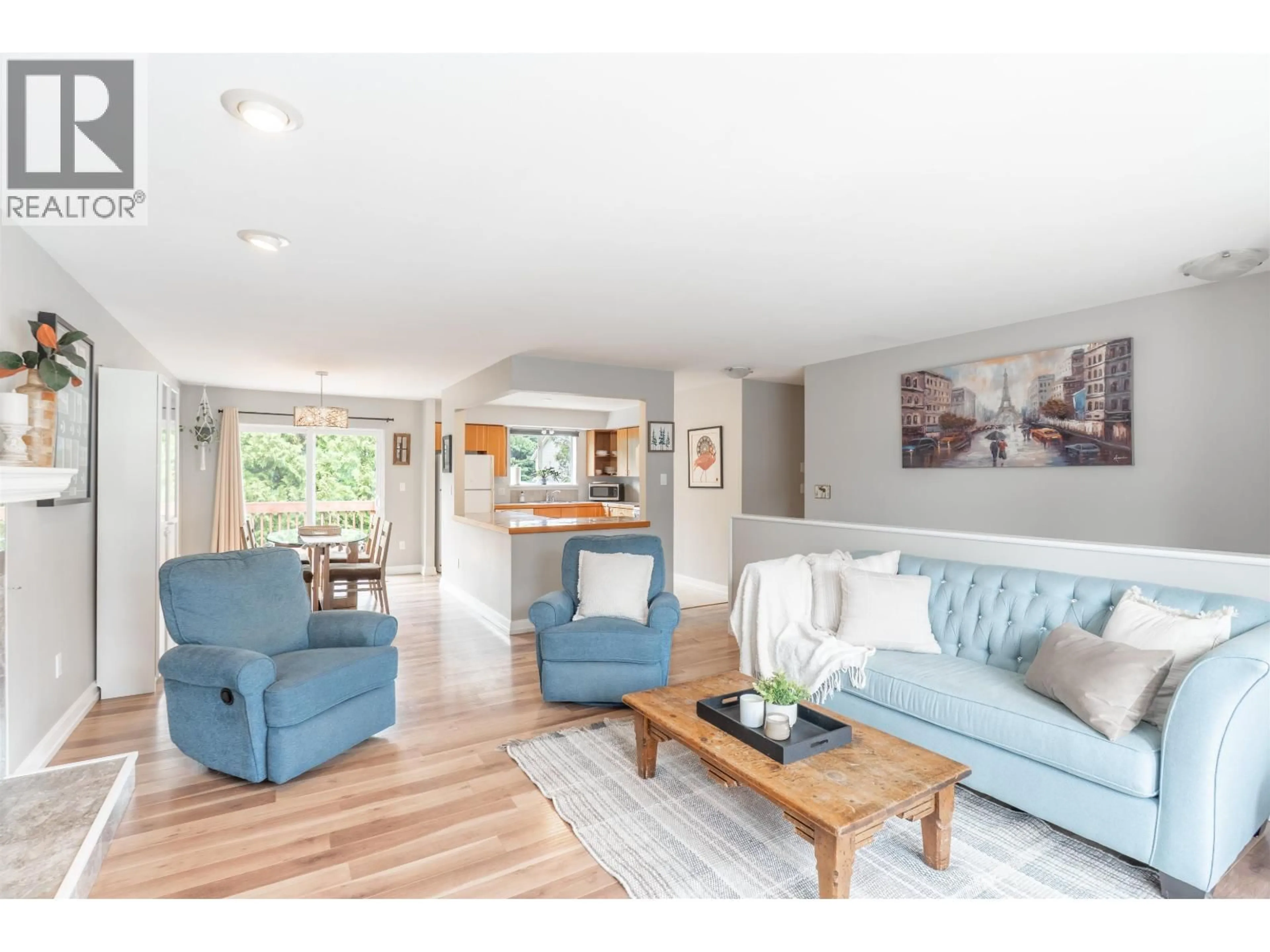 Living room with furniture, wood/laminate floor for 1485 LUPIN STREET, Pemberton British Columbia V0N2L0