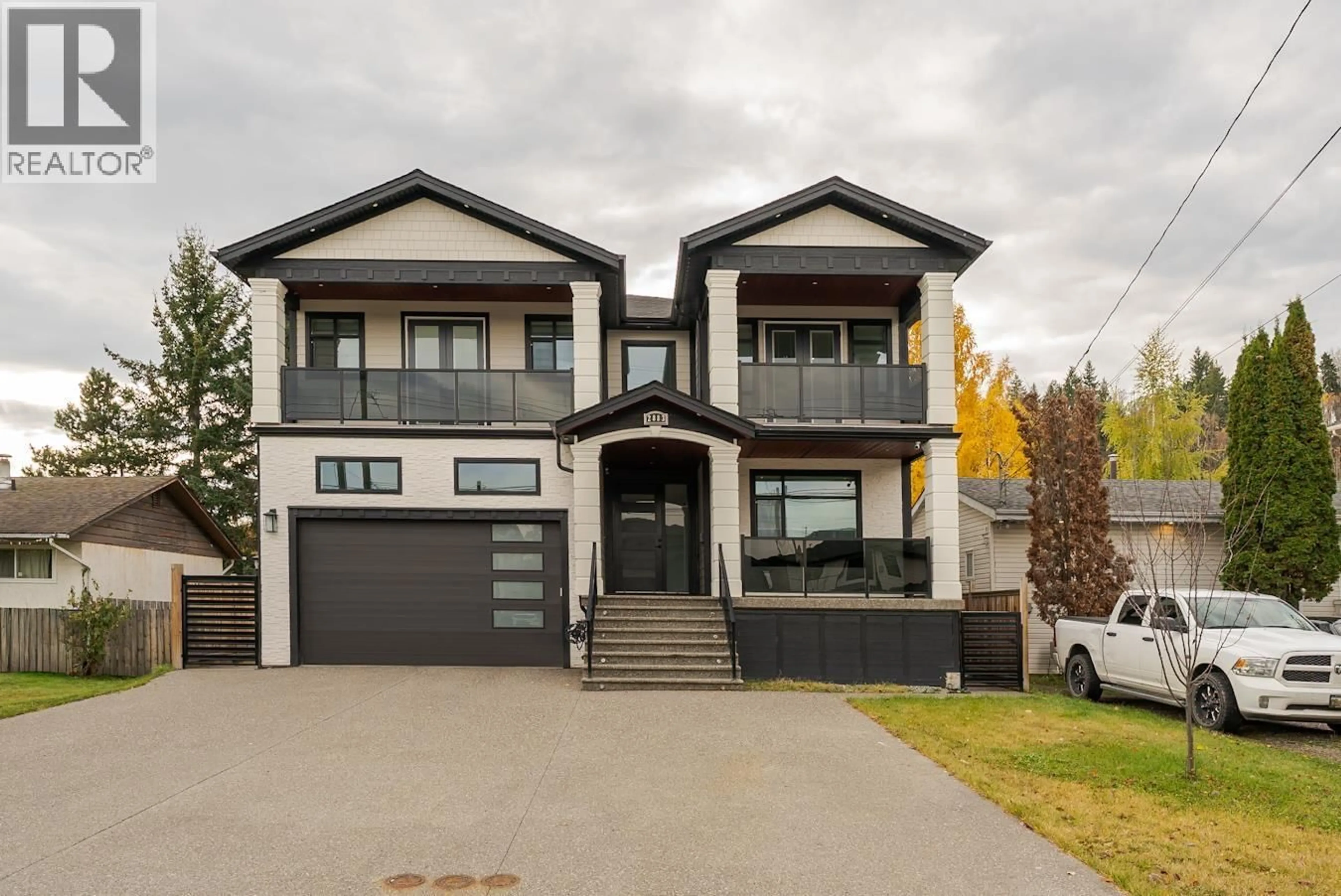 Home with brick exterior material, street for 2883 ANDRES ROAD, Prince George British Columbia V2N1L8