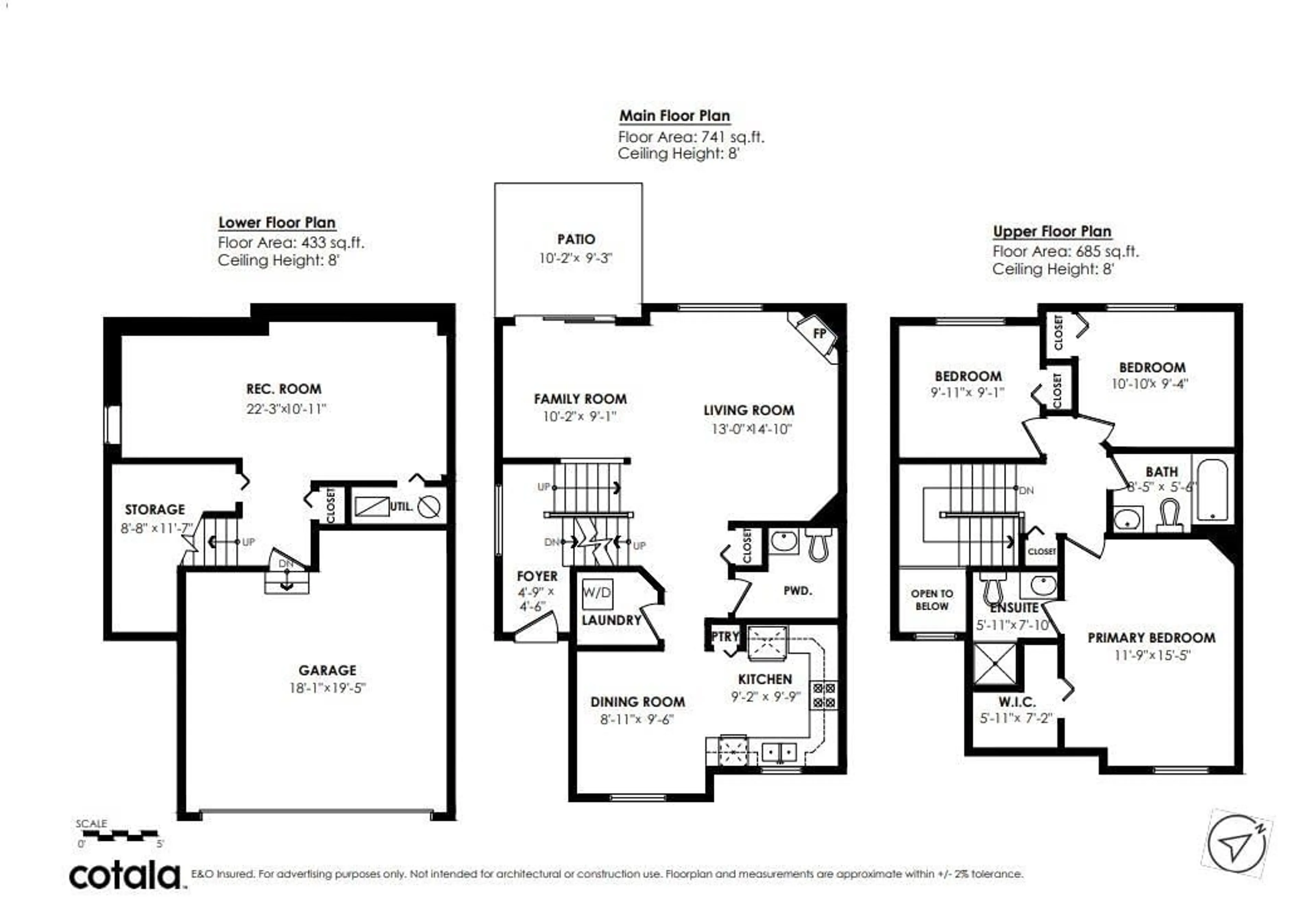 Floor plan for 9 - 46360 VALLEYVIEW ROAD, Chilliwack British Columbia V2R5L7
