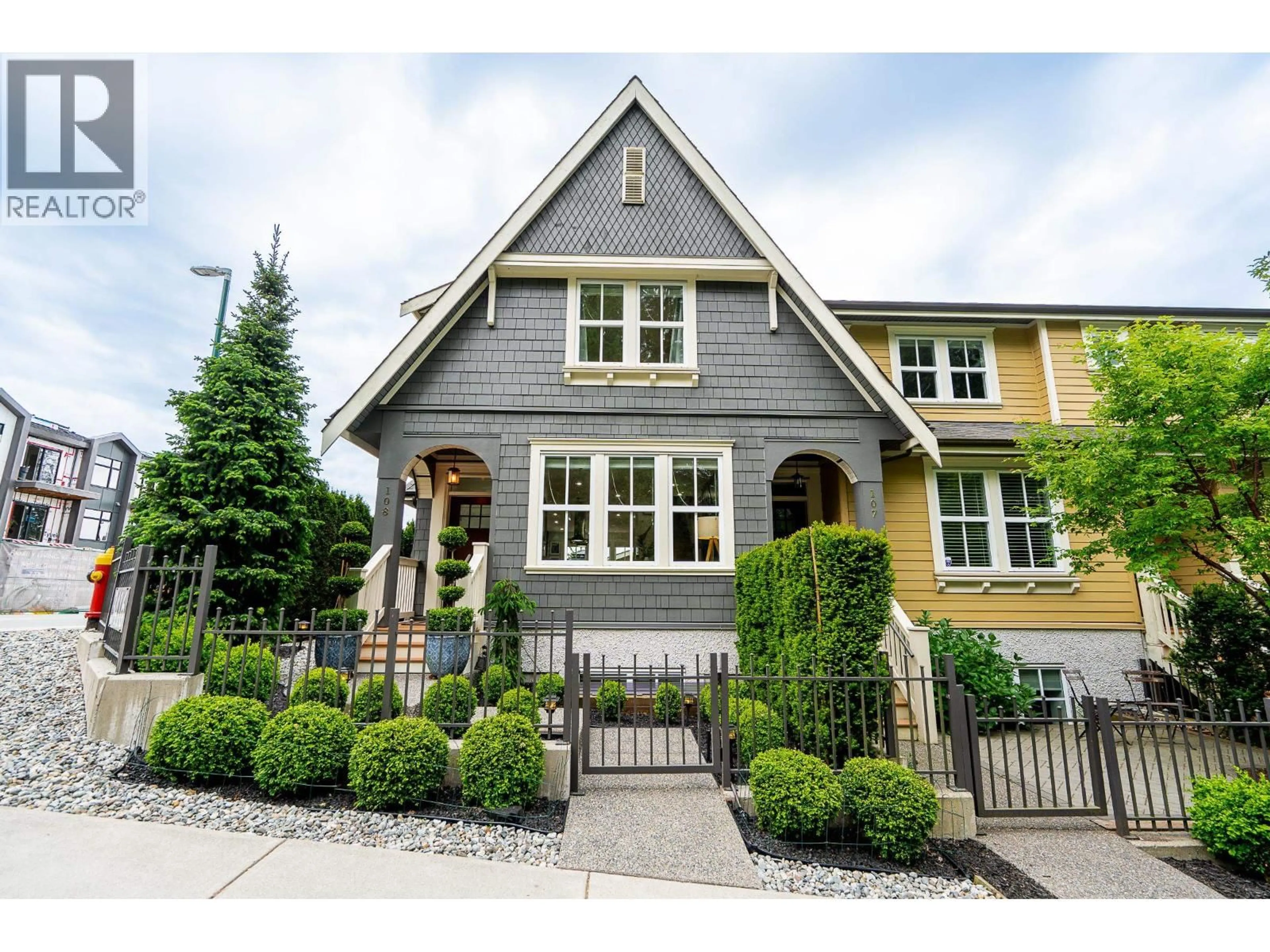 Home with brick exterior material, street for 108 - 3416 QUEENSTON AVENUE, Coquitlam British Columbia V3E3H1