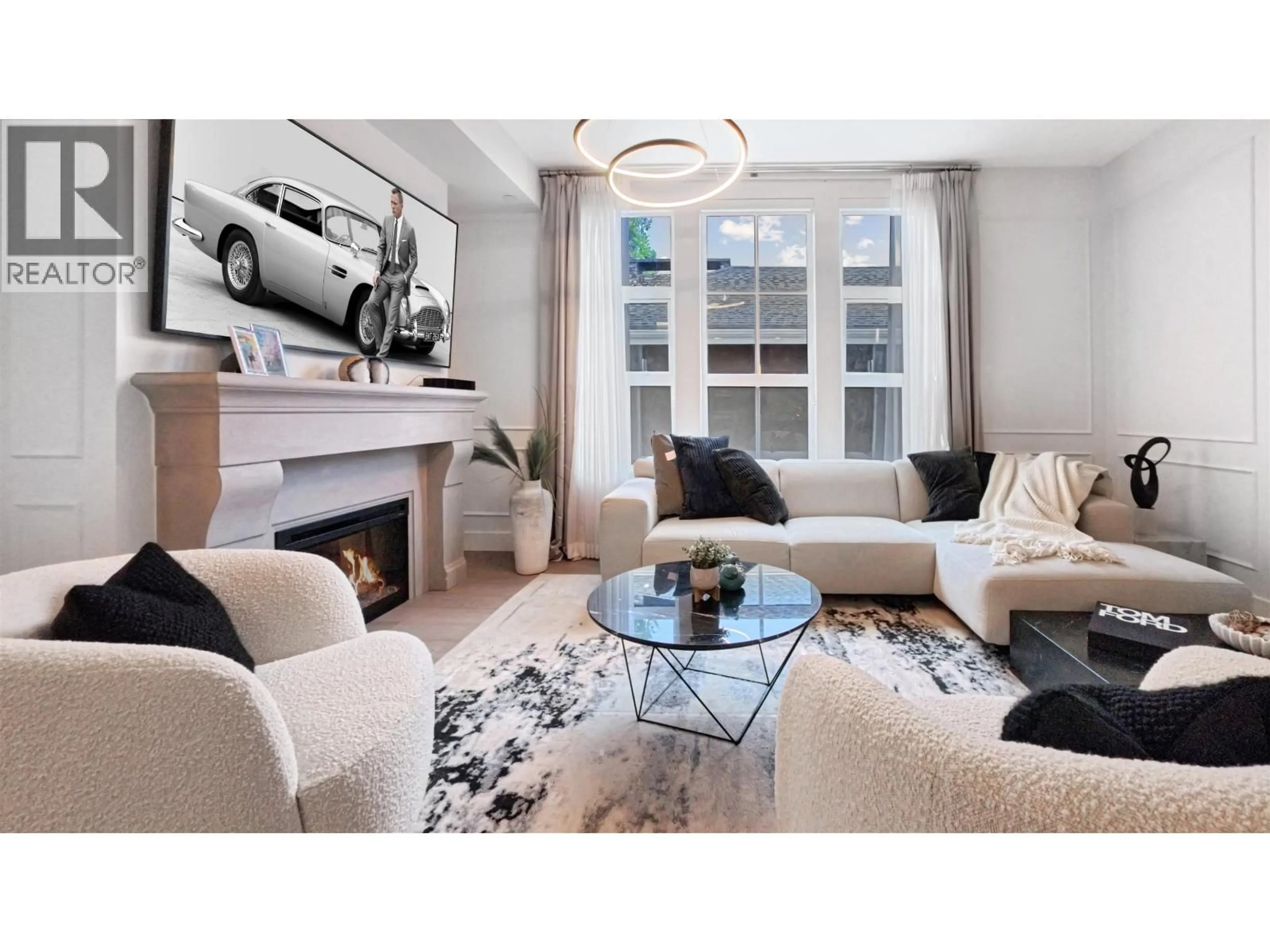 Living room with furniture, unknown for 204 - 1009 LAURIER AVENUE, Vancouver British Columbia V6H1Y2