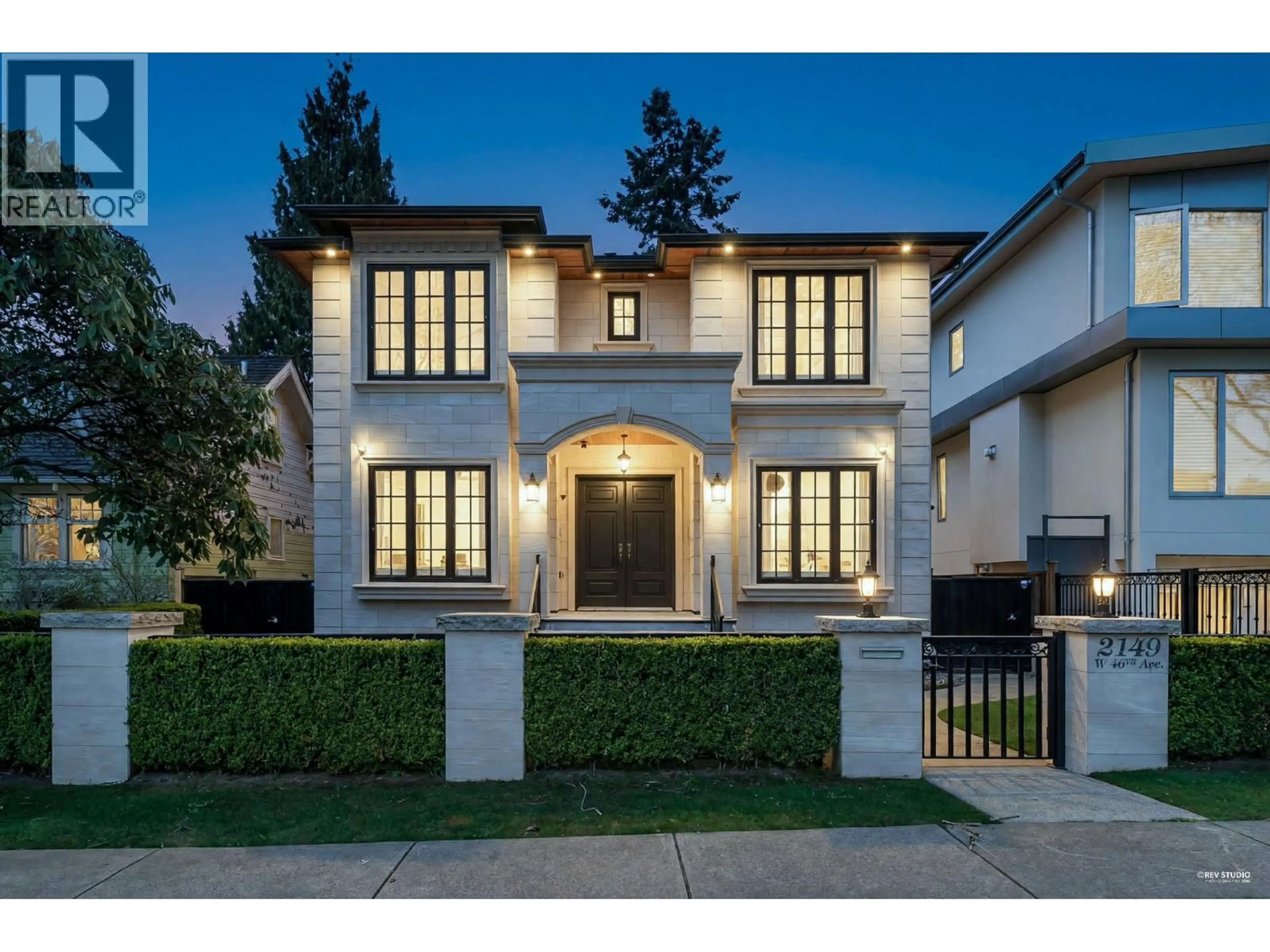 Home with brick exterior material, street for 2149 46TH AVENUE, Vancouver British Columbia V6M2L2