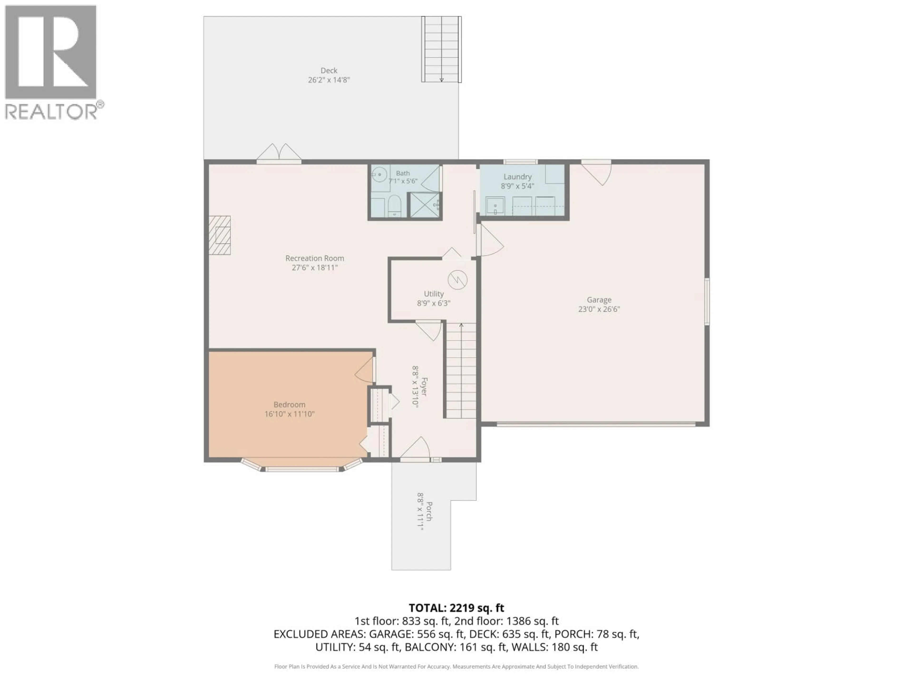 Floor plan for 8264 ST JOHN CRESCENT, Prince George British Columbia V2N4H8