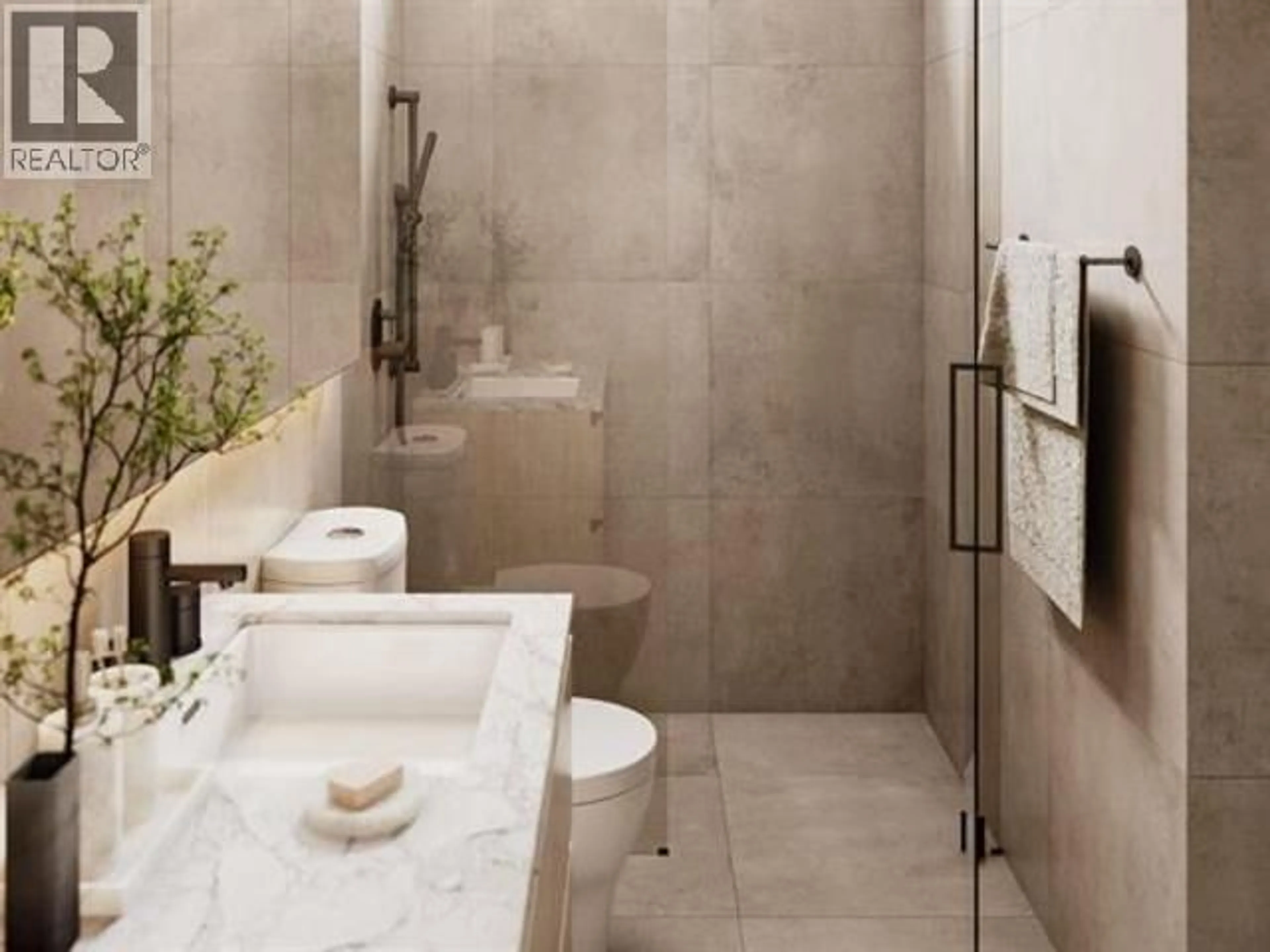 Contemporary bathroom, ceramic/tile floor for 3 - 646 23RD AVENUE, Vancouver British Columbia V5V1X8