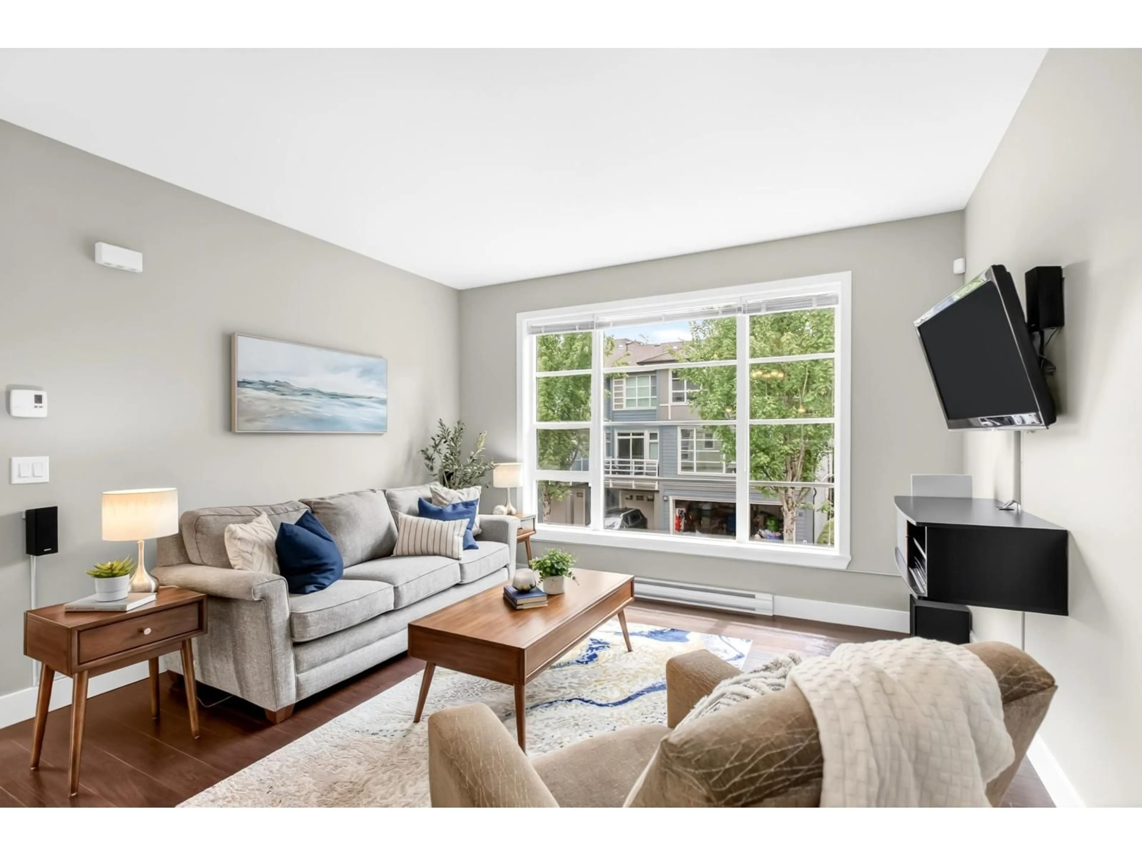Living room with furniture, unknown for 58 - 15405 31 AVENUE, Surrey British Columbia V3Z2W5