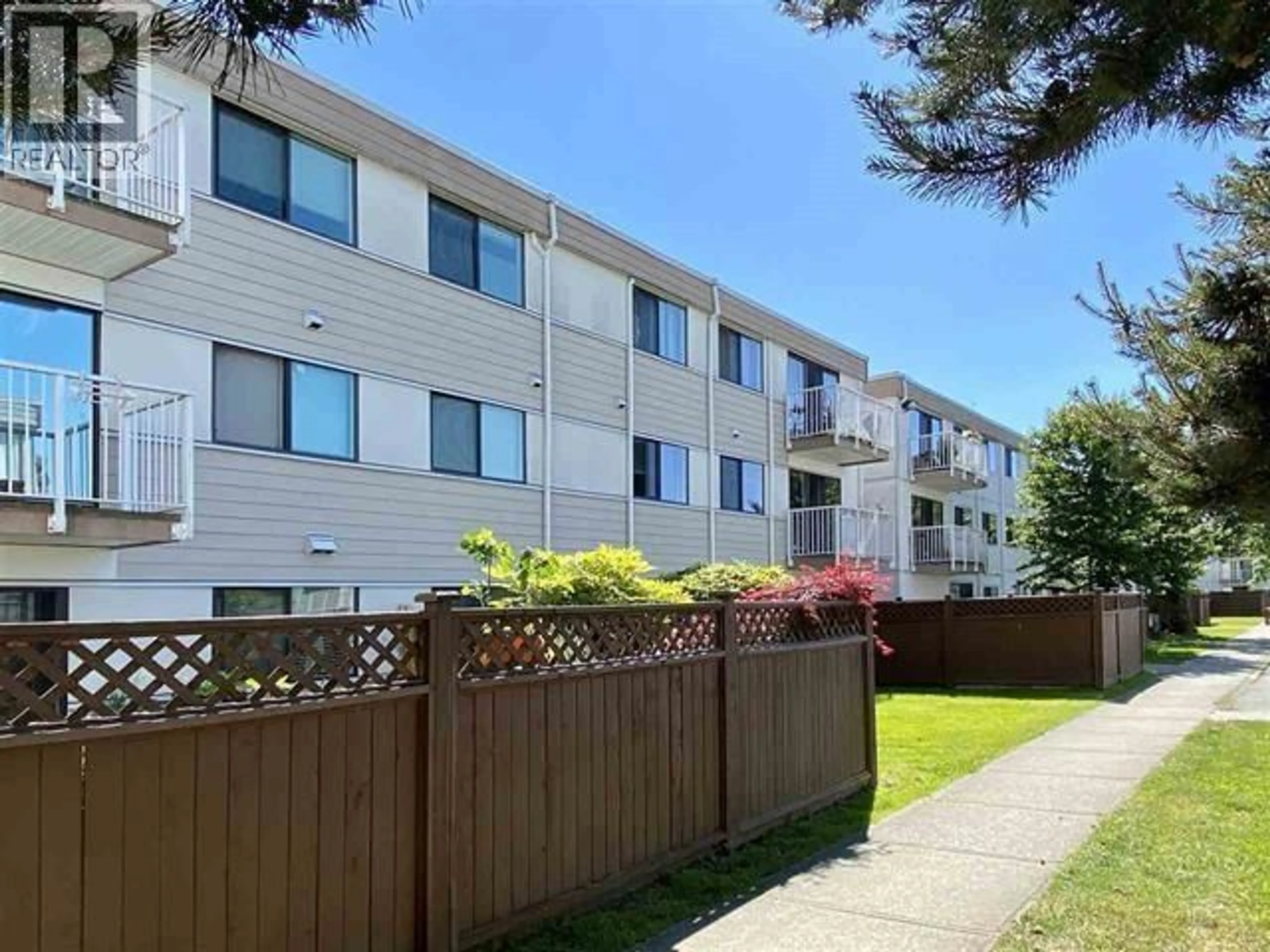 A pic from outside/outdoor area/front of a property/back of a property/a pic from drone, unknown for 205 - 7240 LINDSAY ROAD, Richmond British Columbia V7C3M6