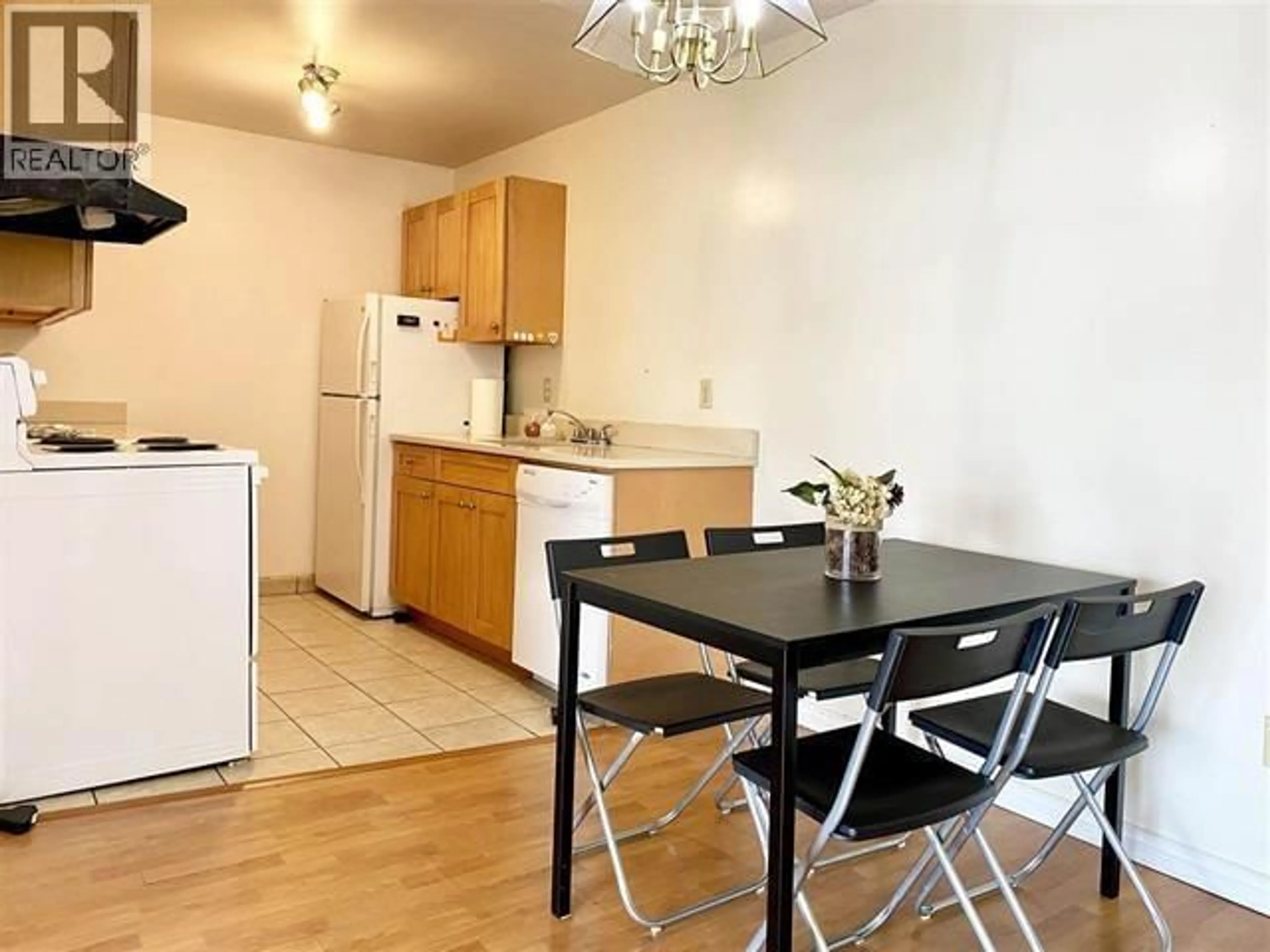Standard kitchen, wood/laminate floor for 205 - 7240 LINDSAY ROAD, Richmond British Columbia V7C3M6