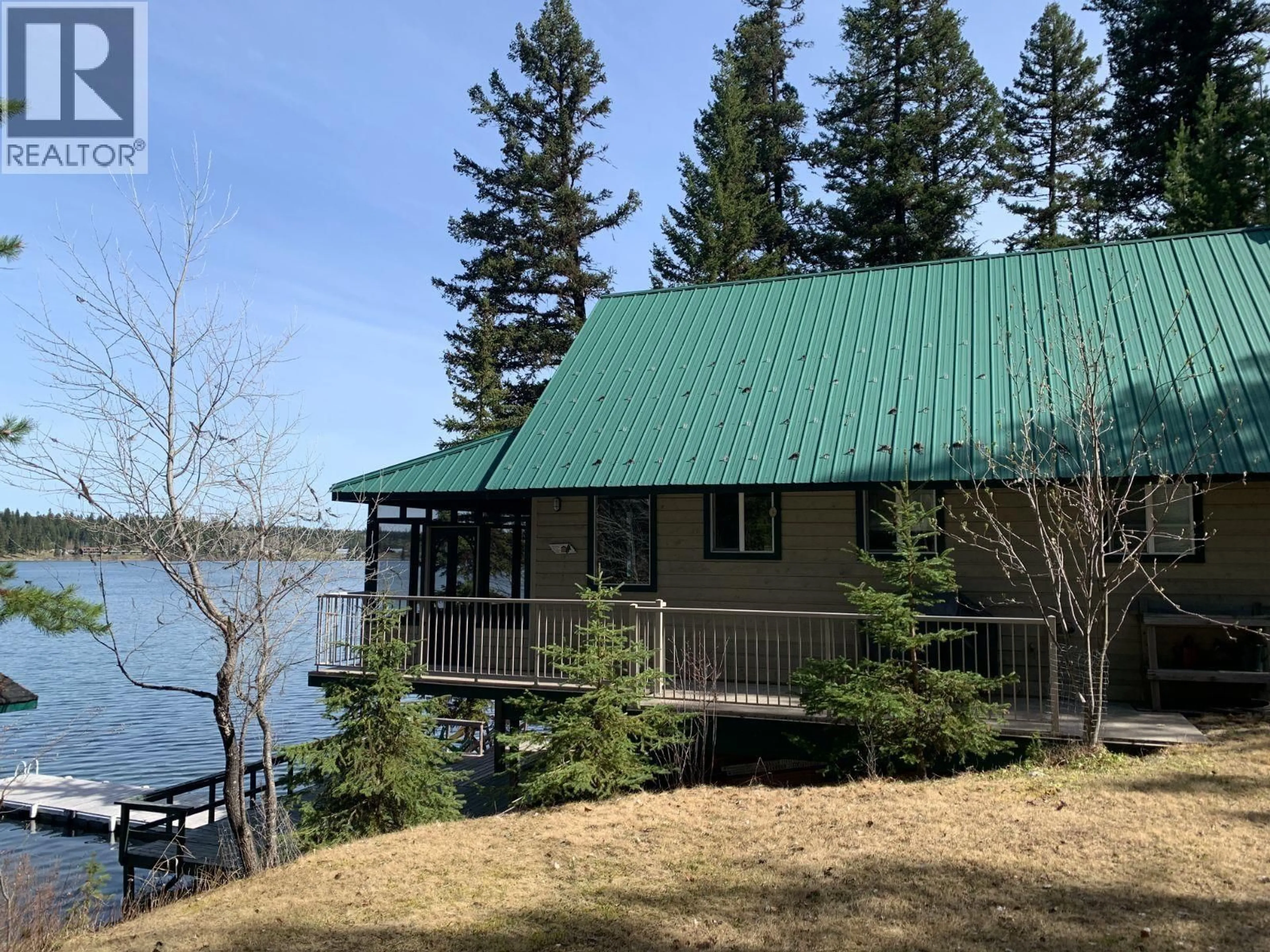 A pic from outside/outdoor area/front of a property/back of a property/a pic from drone, water/lake/river/ocean view for 6199 BREMNER ROAD, Williams Lake British Columbia V2G5L9